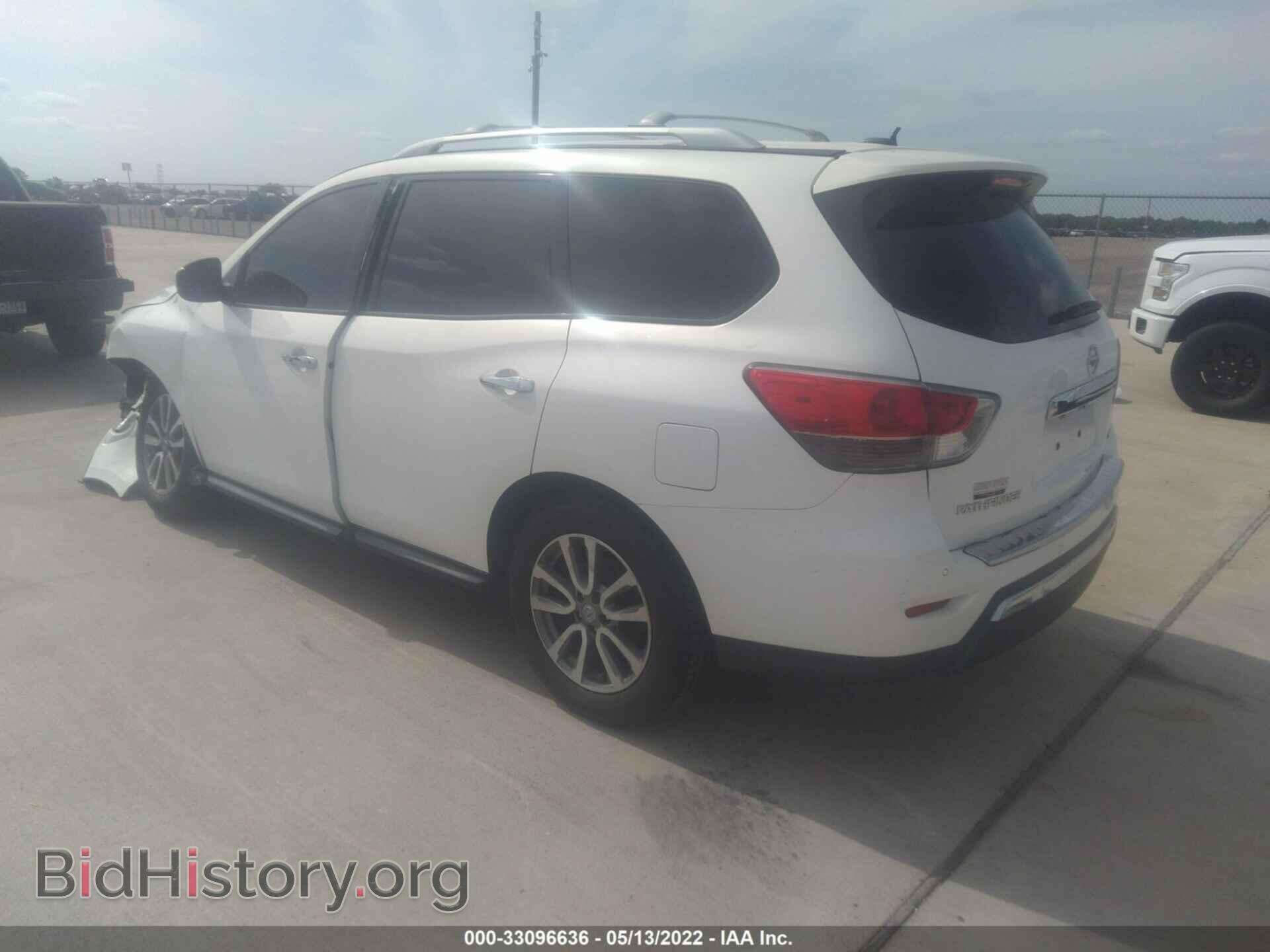 2014 NISSAN PATHFINDER - VIN: 5N1AR2MN9EC615627 - Фото 3