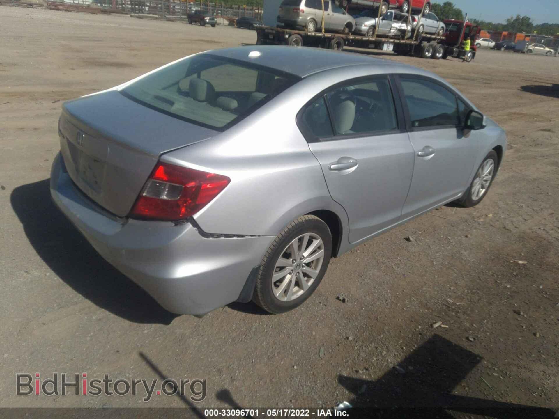 2012 HONDA CIVIC SDN - VIN: 19XFB2F95CE056548 - Фото 4