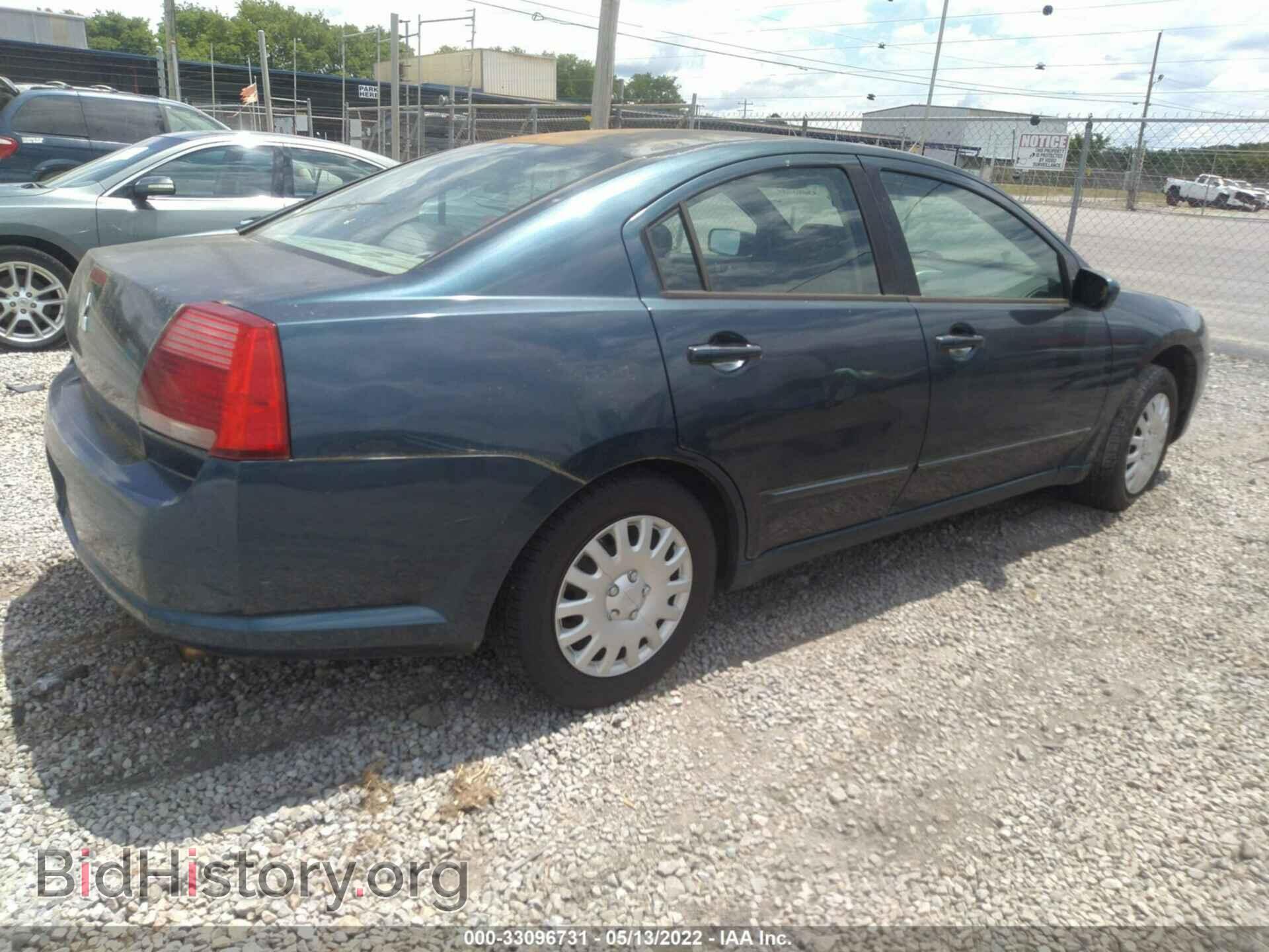 2006 MITSUBISHI GALANT - VIN: 4A3AB36F16E015904 - Фото 4