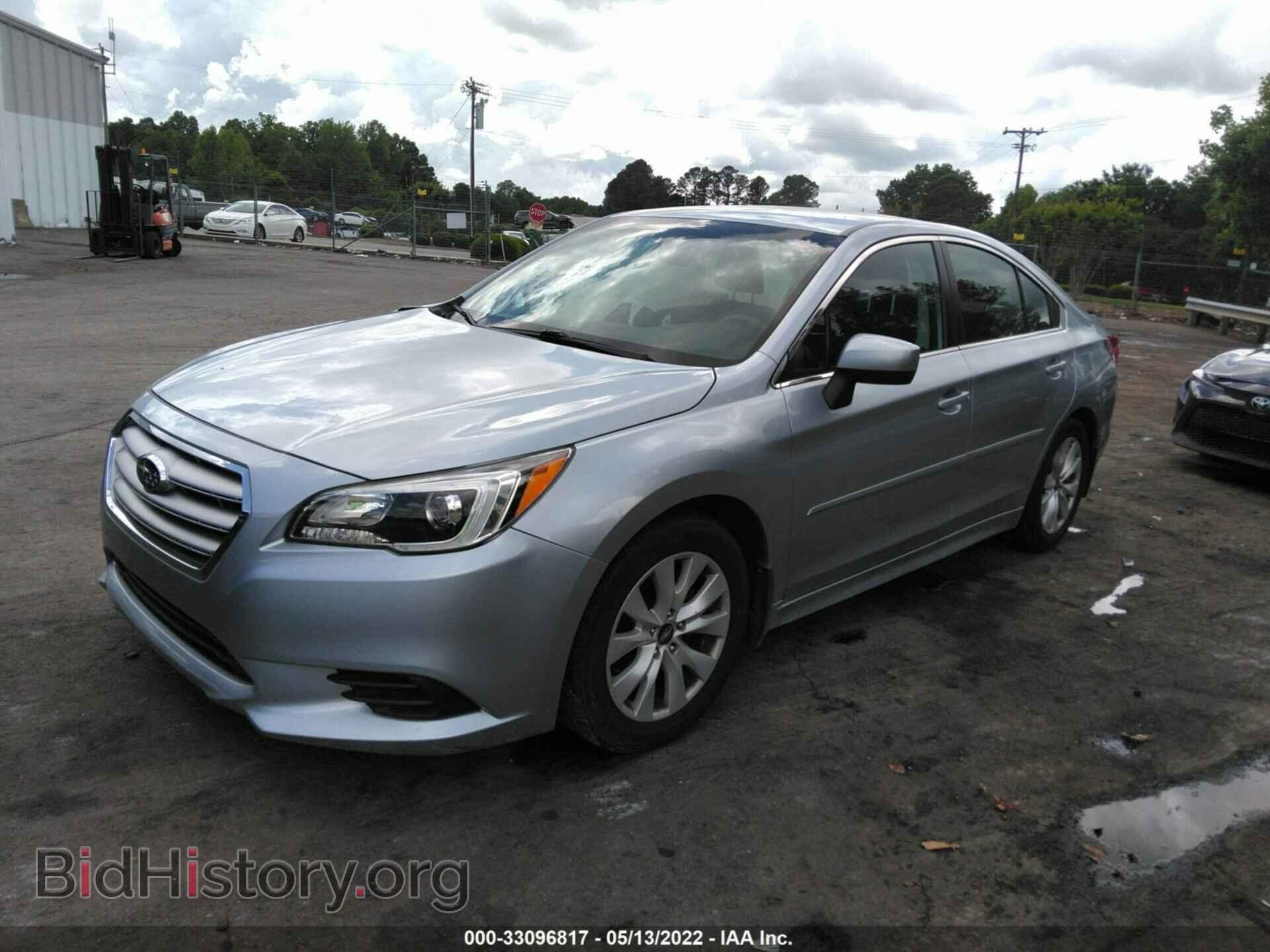 2015 SUBARU LEGACY - VIN: 4S3BNBC65F3076259 - Фото 2