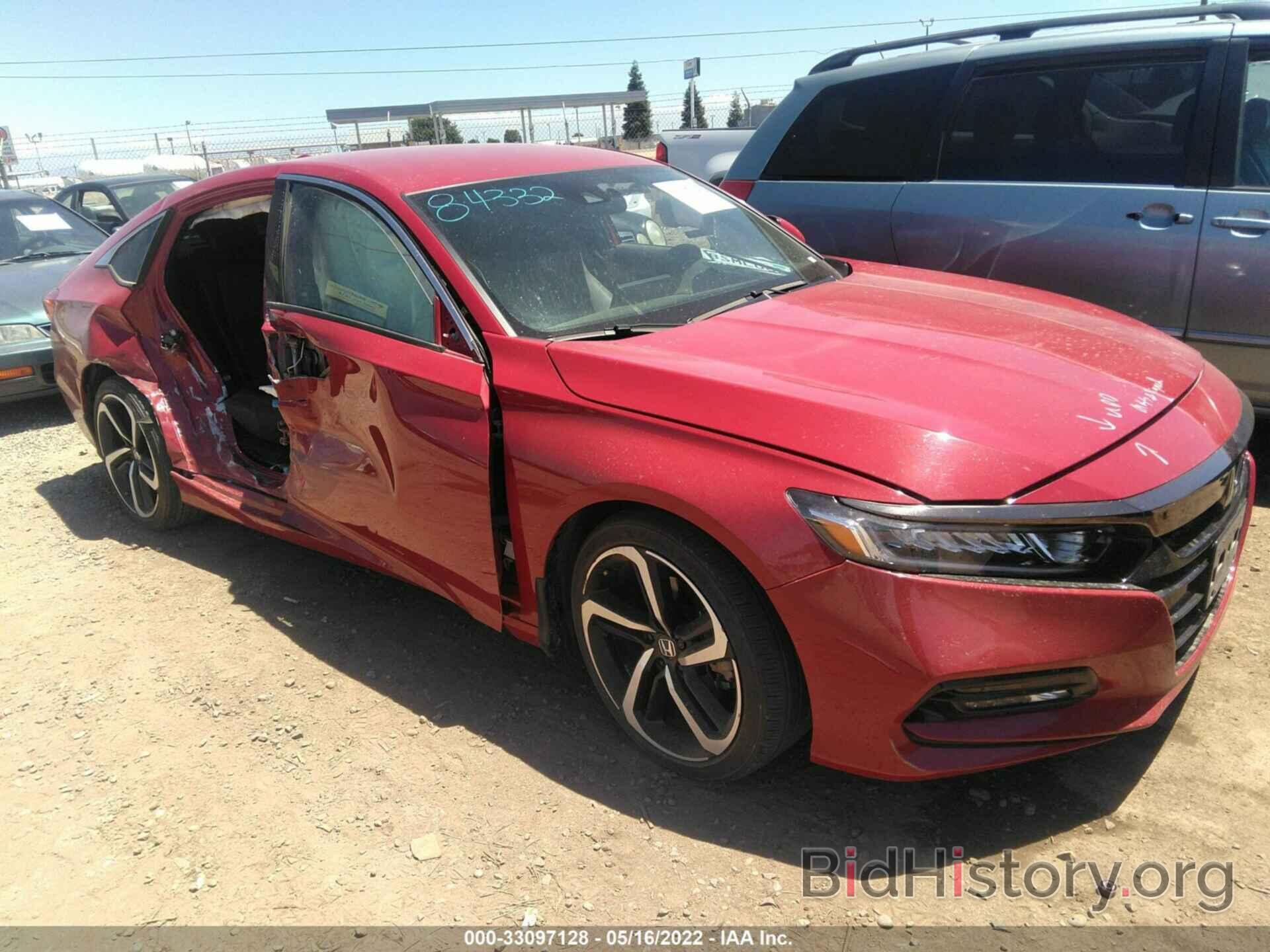 Photo 1HGCV1F33LA097412 - HONDA ACCORD SEDAN 2020