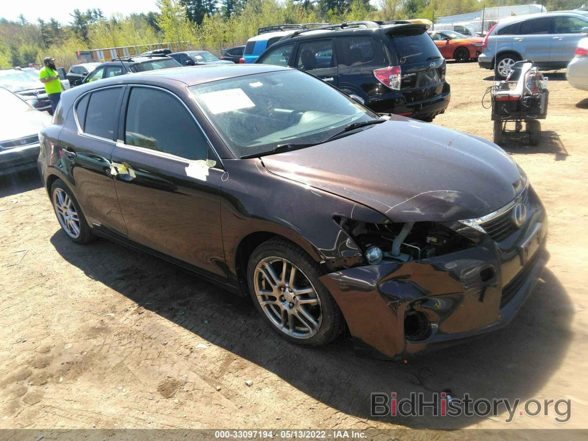 Photo JTHKD5BH3B2031746 - LEXUS CT 200H 2011