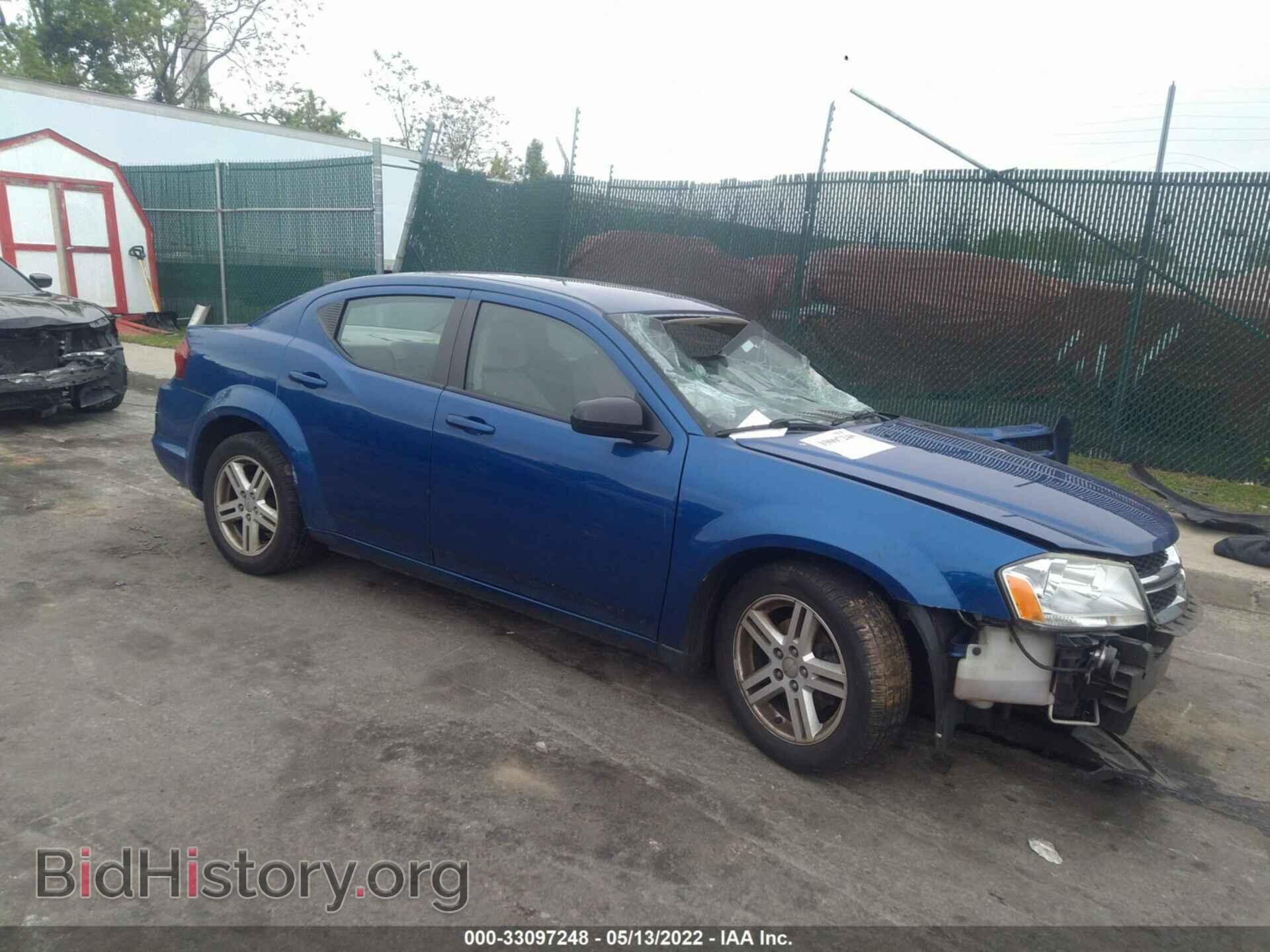 Фотография 1C3CDZCB1CN148527 - DODGE AVENGER 2012