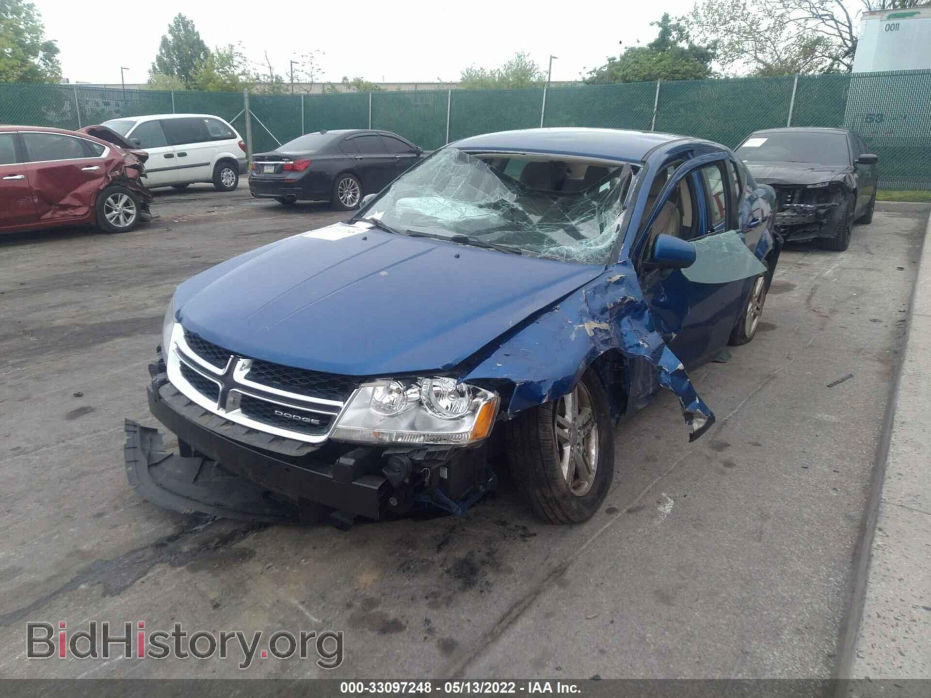2012 DODGE AVENGER - VIN: 1C3CDZCB1CN148527 - Фото 2