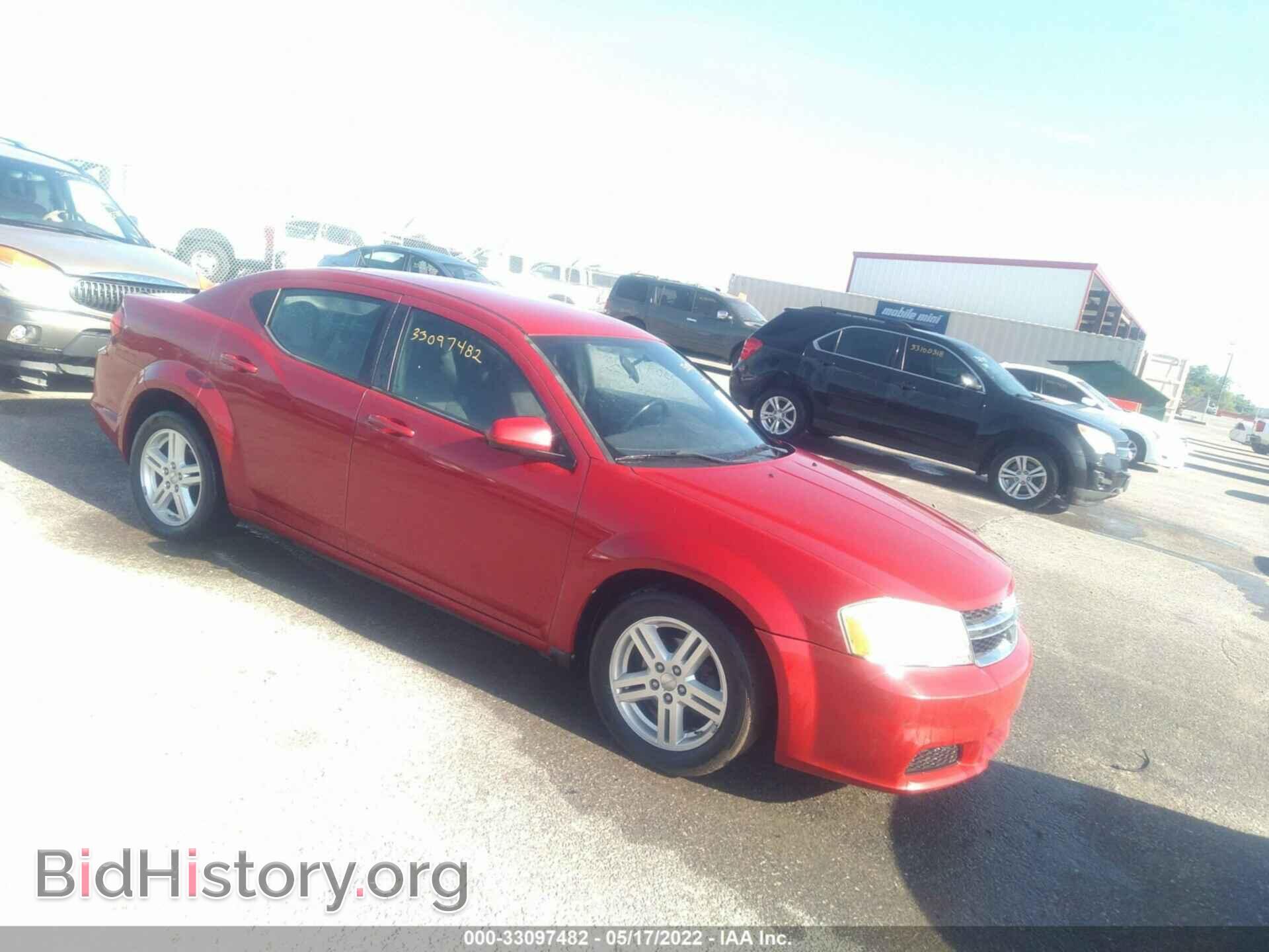 Photo 1C3CDZCB0CN144694 - DODGE AVENGER 2012