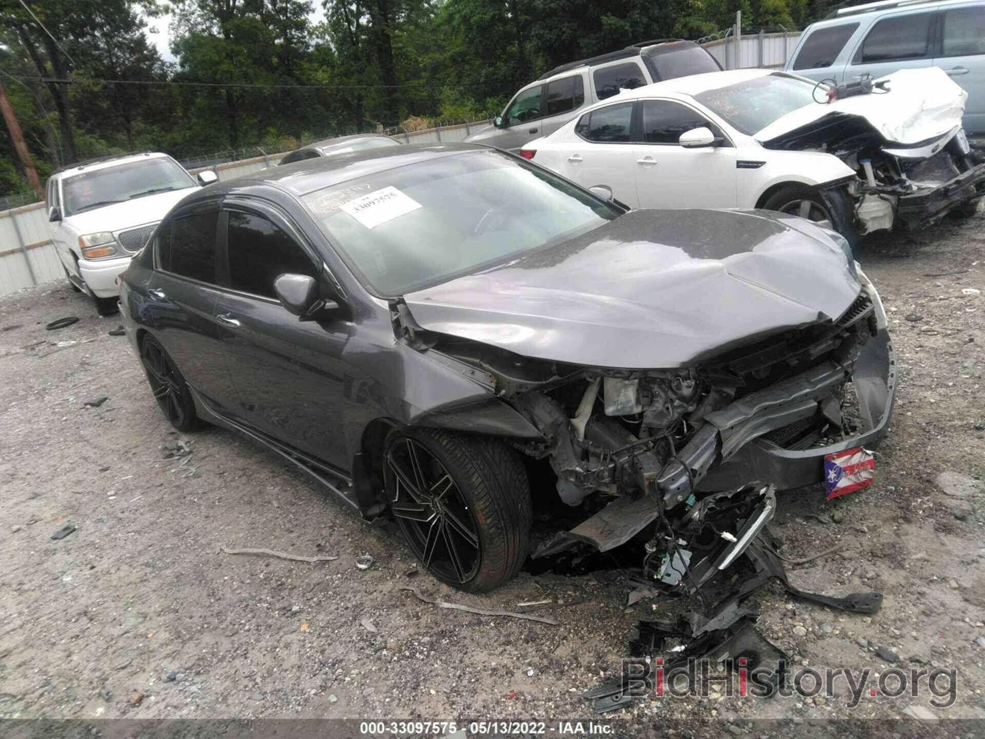 Photo 1HGCR2F53HA124417 - HONDA ACCORD SEDAN 2017