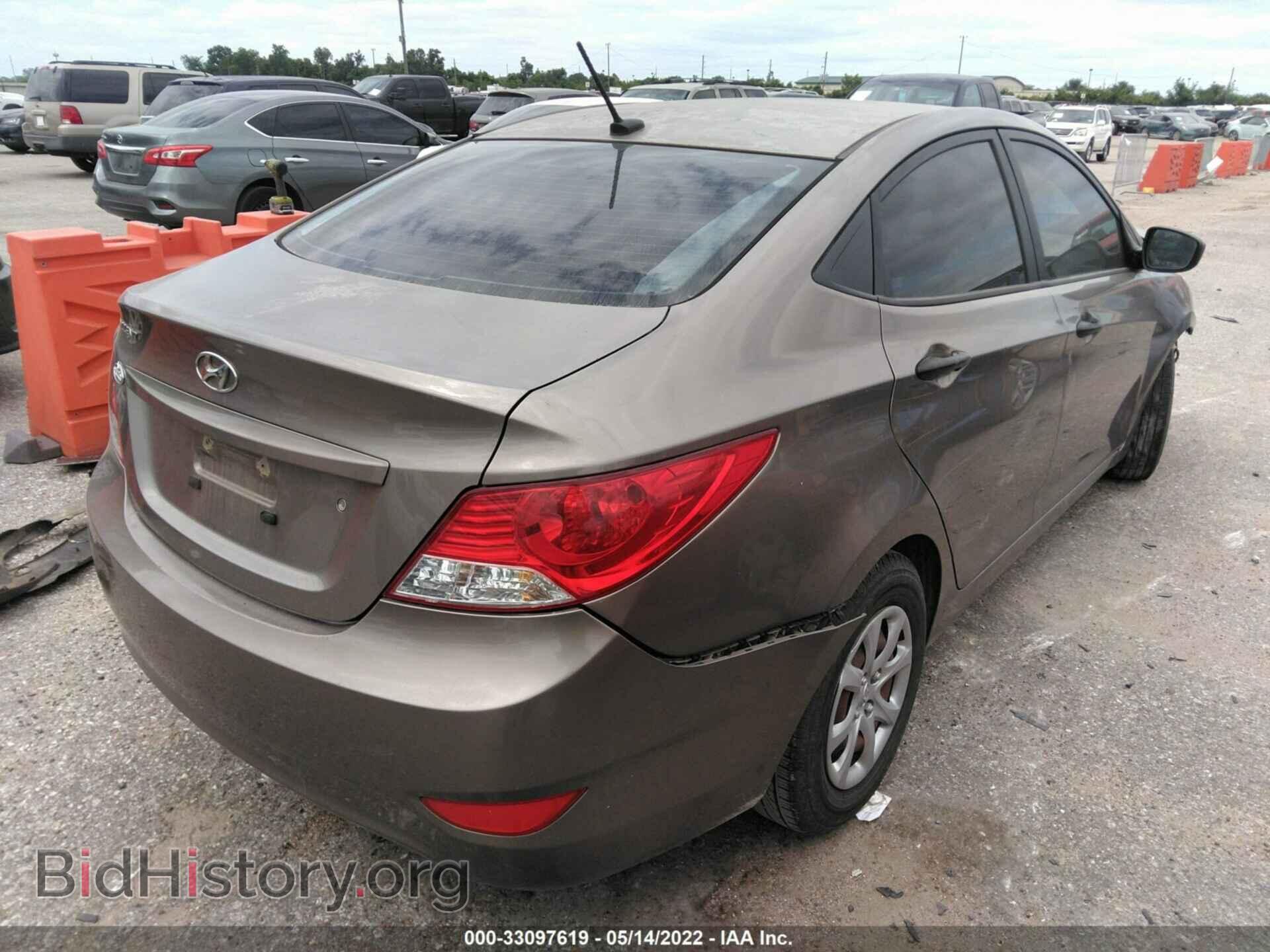 2012 HYUNDAI ACCENT - VIN: KMHCT4AE9CU078968 - Фото 4