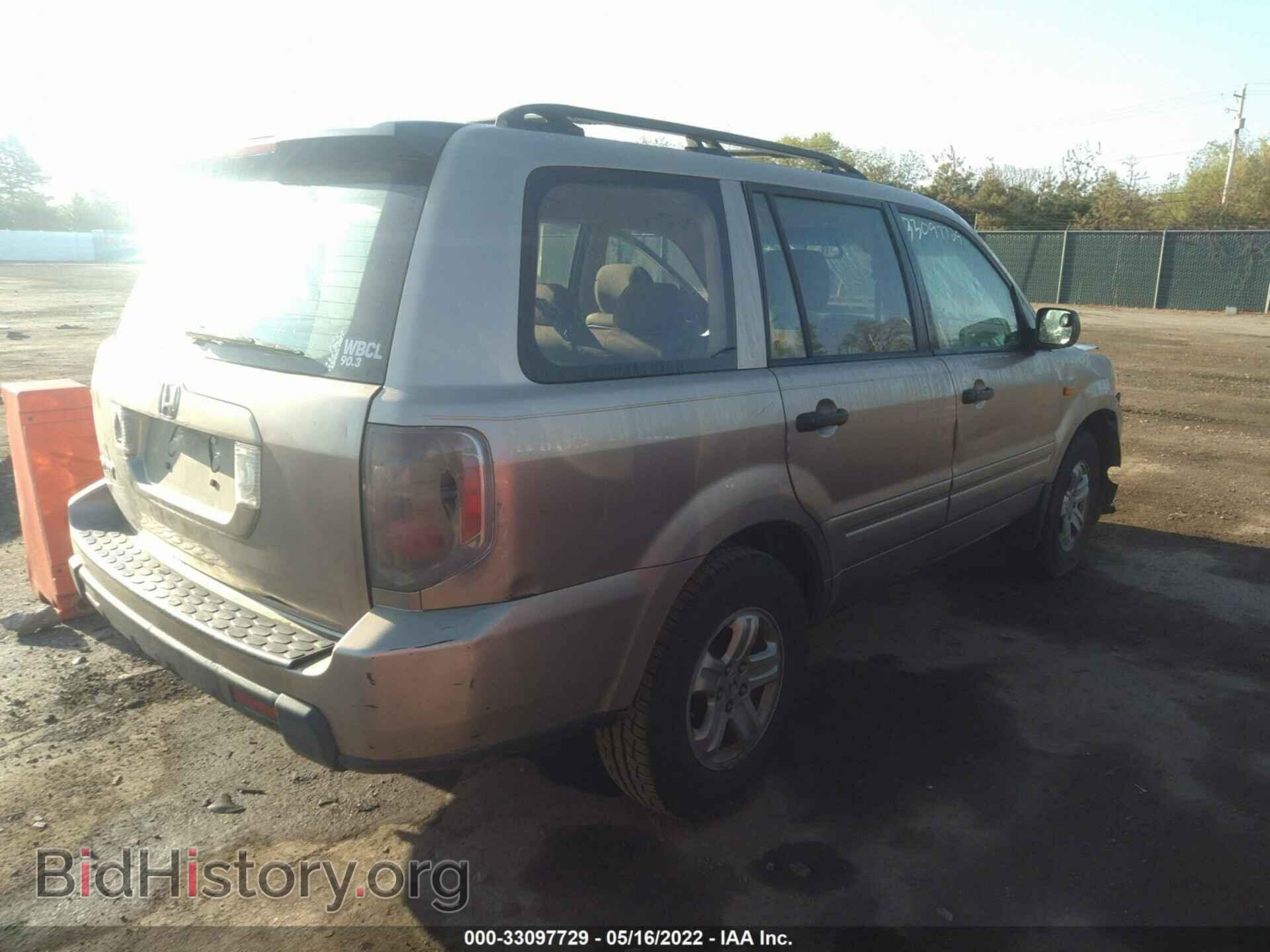 2006 HONDA PILOT - VIN: 5FNYF28146B034138 - Фото 4