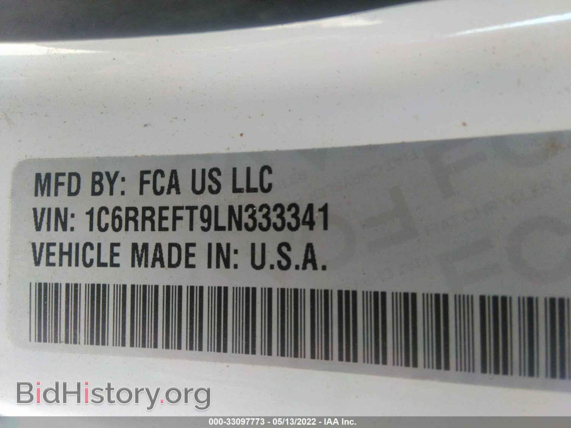2020 RAM 1500 - VIN: 1C6RREFT9LN333341 - Фото 9