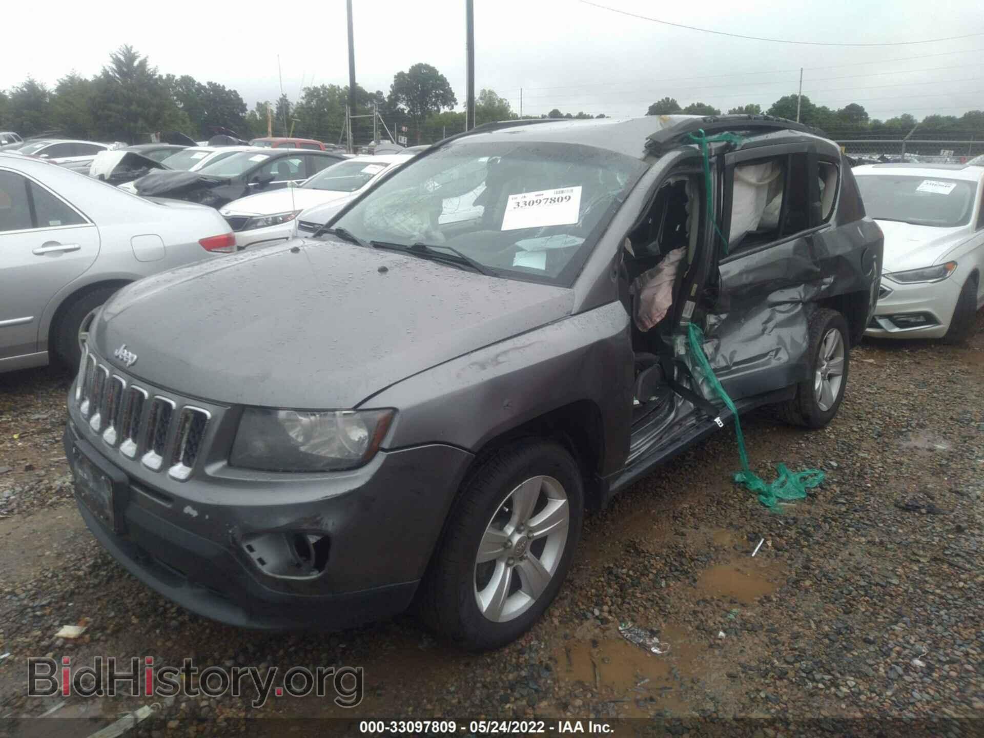 2014 JEEP COMPASS - VIN: 1C4NJCBB6ED512686 - Фото 2