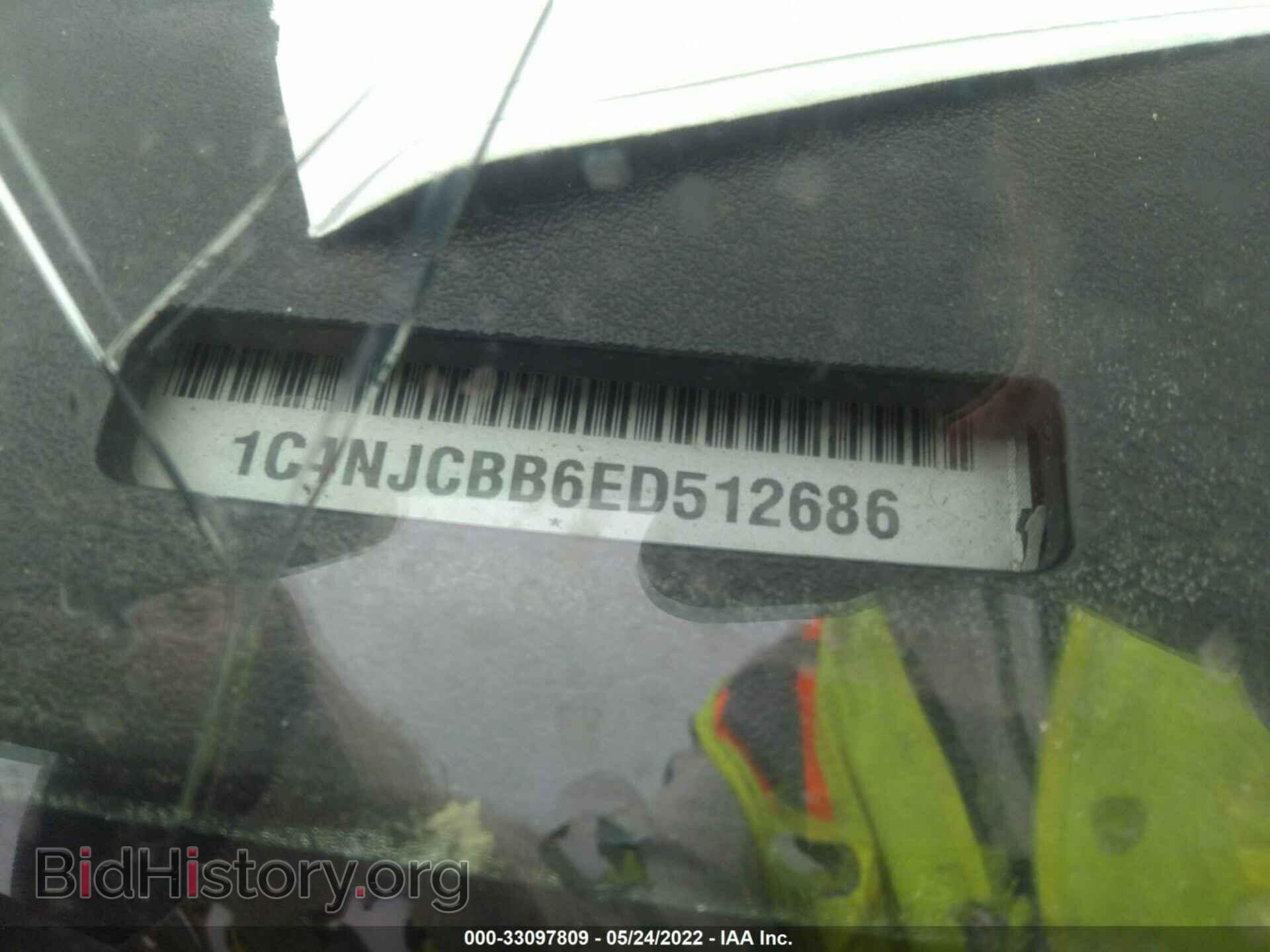 2014 JEEP COMPASS - VIN: 1C4NJCBB6ED512686 - Фото 9