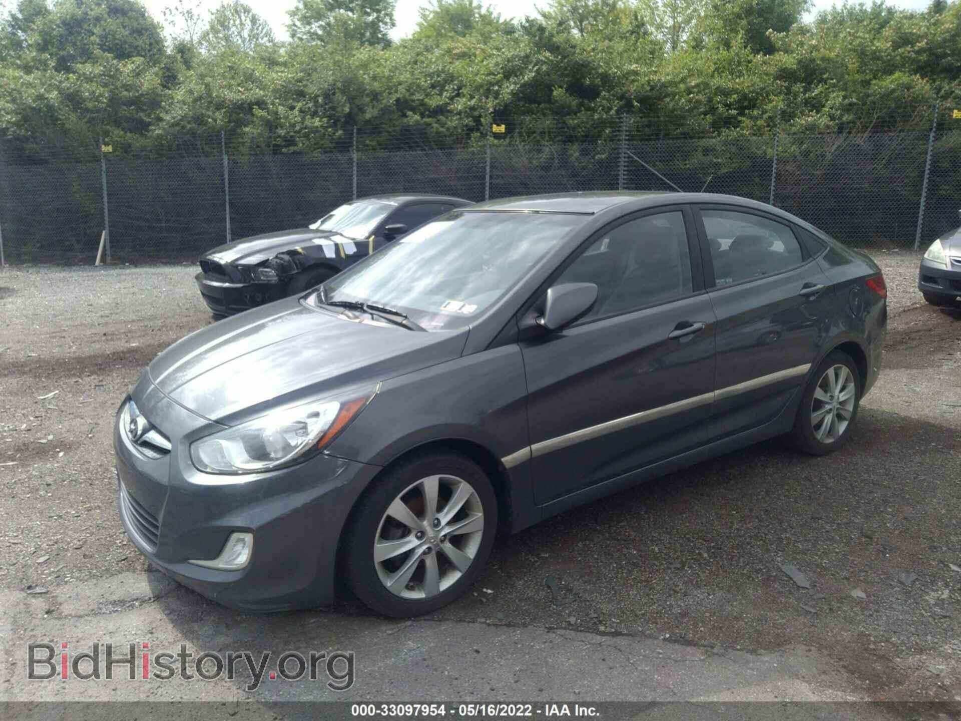 2012 HYUNDAI ACCENT - VIN: KMHCU4AE2CU143592 - Фото 2