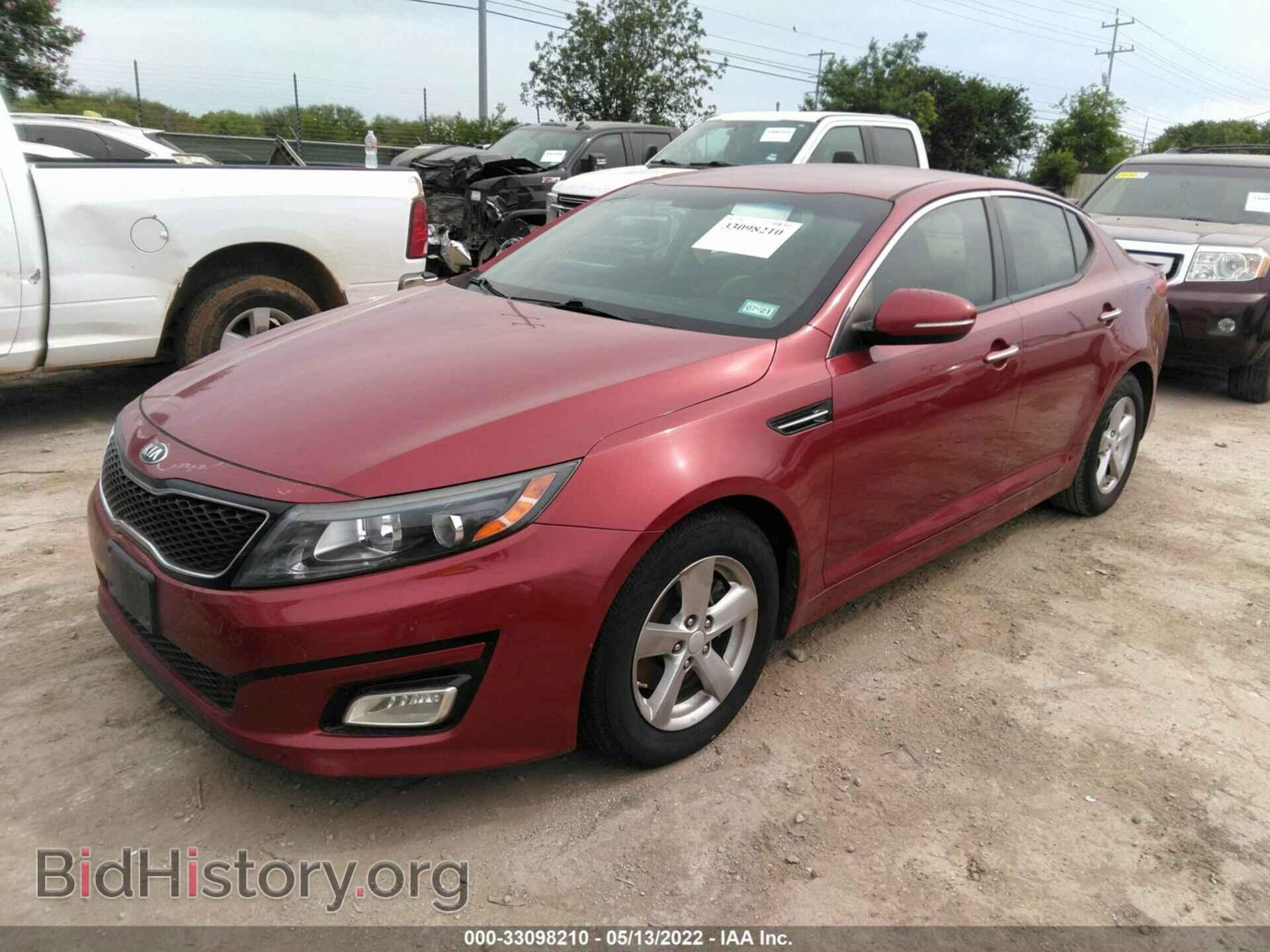 2015 KIA OPTIMA - VIN: 5XXGM4A71FG446591 - Фото 2