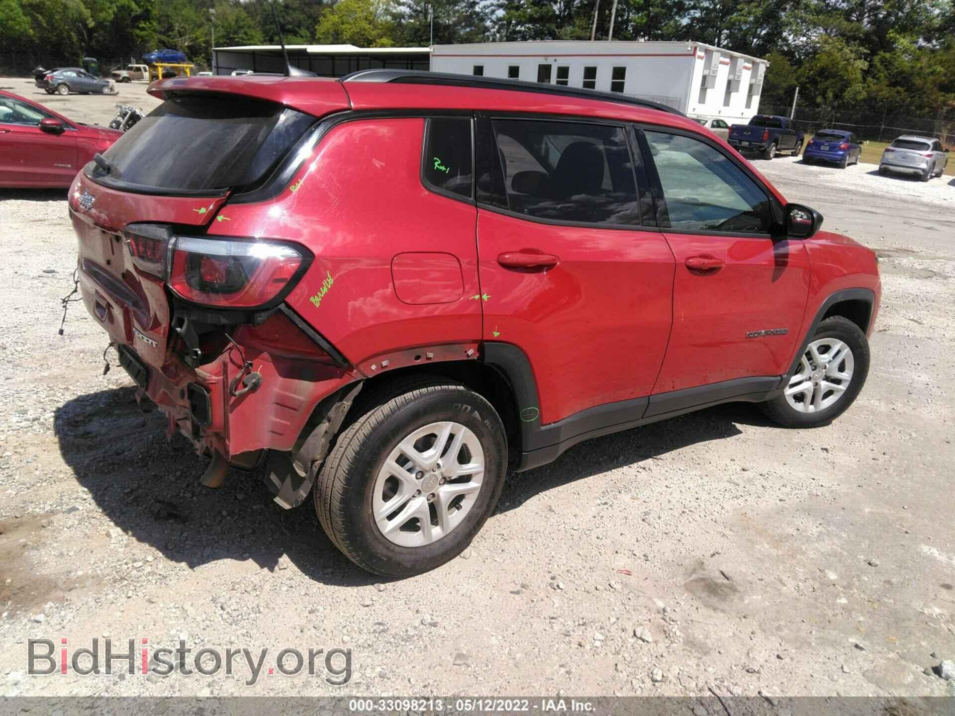 2018 JEEP COMPASS - VIN: 3C4NJCAB9JT233108 - Фото 4