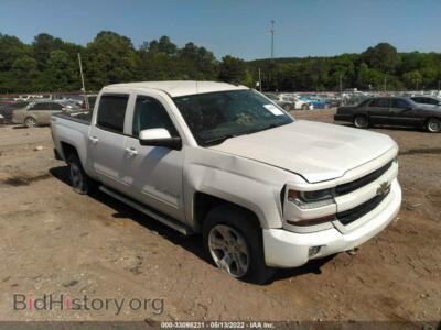 2017 Chevrolet SILVERADO 1500 LT, белый — VIN 3GCUKREC4HG402887, IAAI