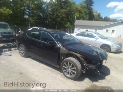 2015 Acura TLX V6 Tech, black — VIN 19UUB3F56FA004719, IAAI