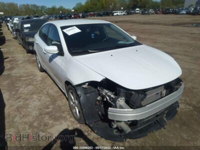 2015 Dodge DART SXT, белый — VIN 1C3CDFBB9FD121148, IAAI