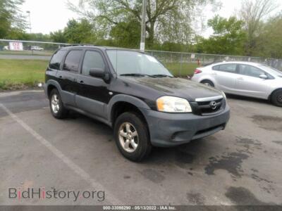 2006 Mazda TRIBUTE I, black — VIN 4F2YZ92Z16KM12028, IAAI