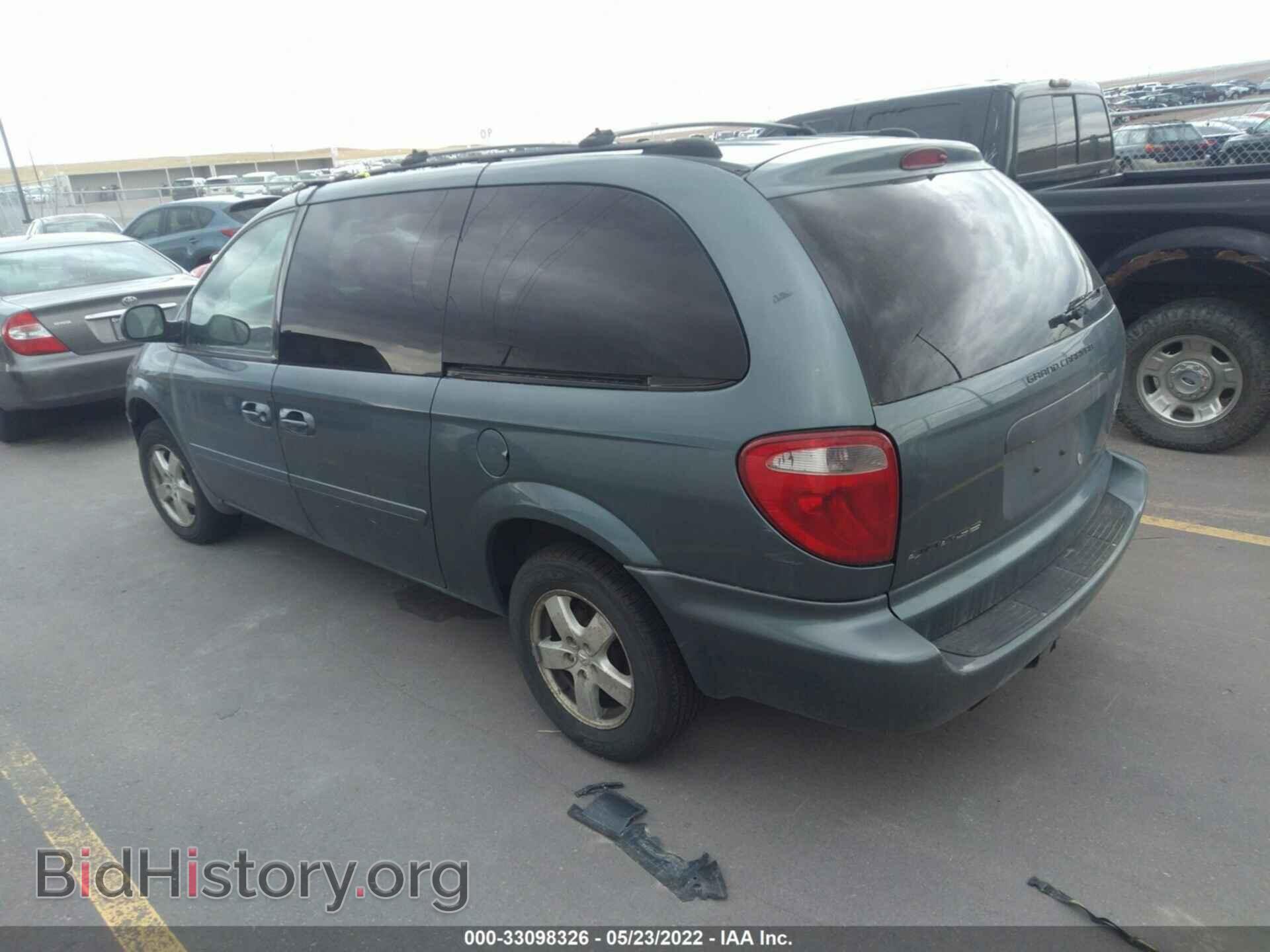 2006 DODGE GRAND CARAVAN - VIN: 2D4GP44L16R607712 - Фото 3