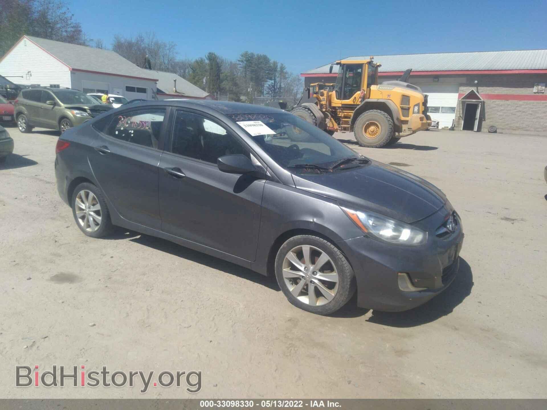 Photo KMHCU4AE0CU143607 - HYUNDAI ACCENT 2012