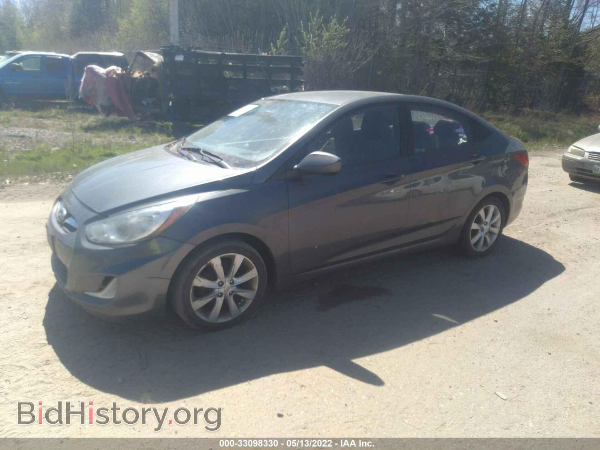 2012 HYUNDAI ACCENT - VIN: KMHCU4AE0CU143607 - Фото 2