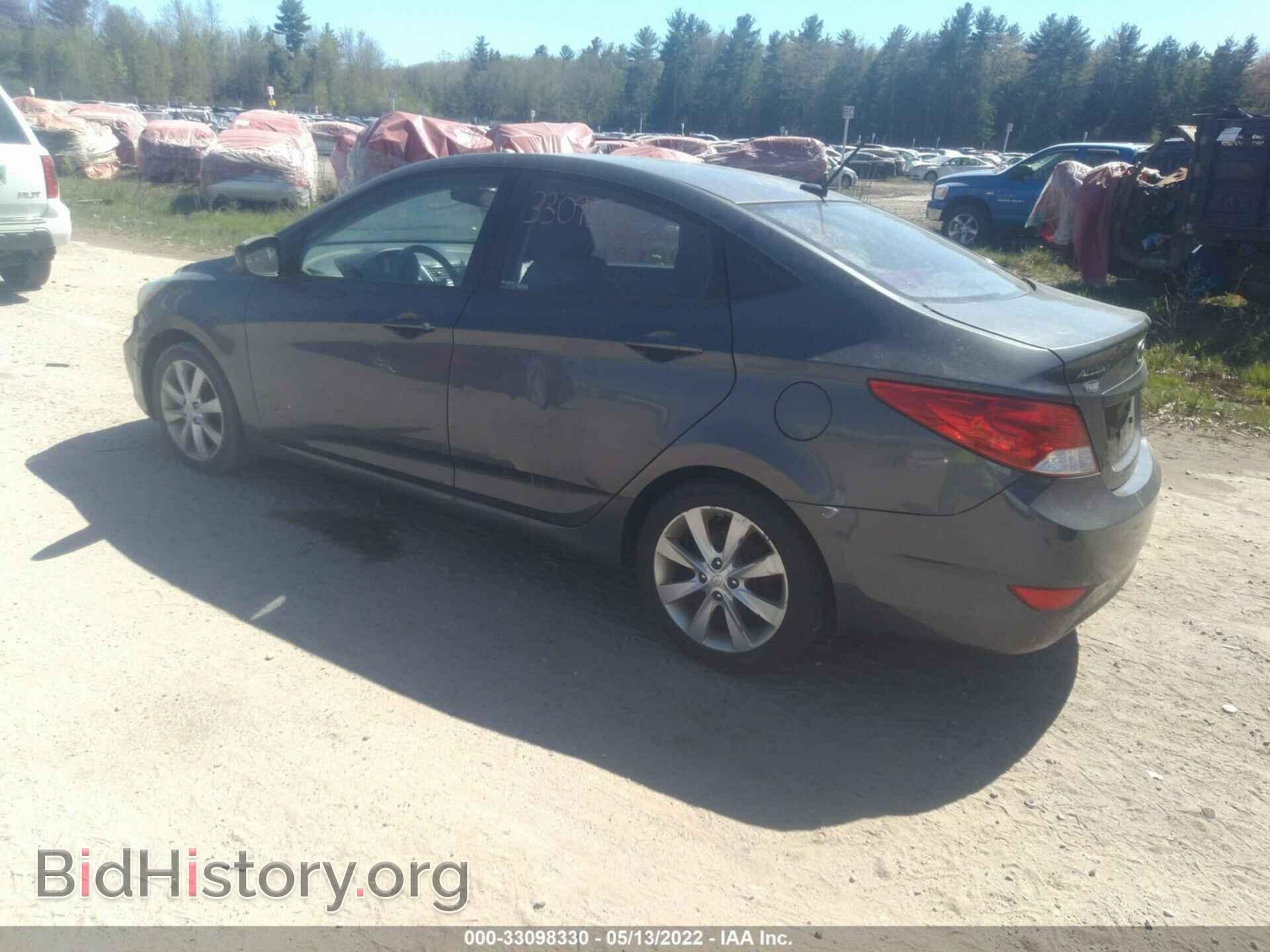 2012 HYUNDAI ACCENT - VIN: KMHCU4AE0CU143607 - Фото 3