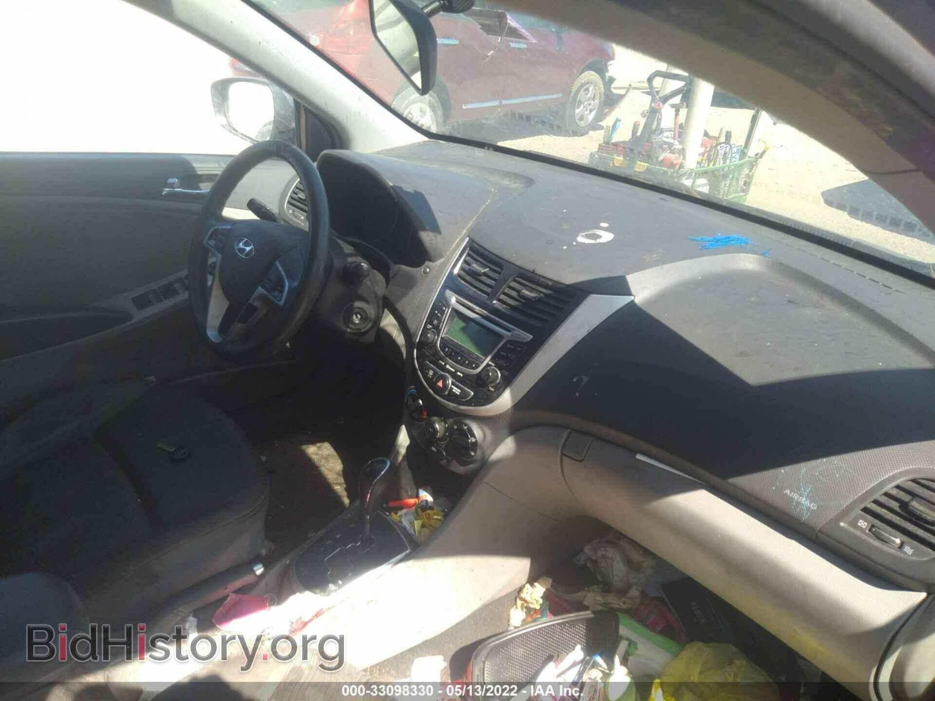 2012 HYUNDAI ACCENT - VIN: KMHCU4AE0CU143607 - Фото 5