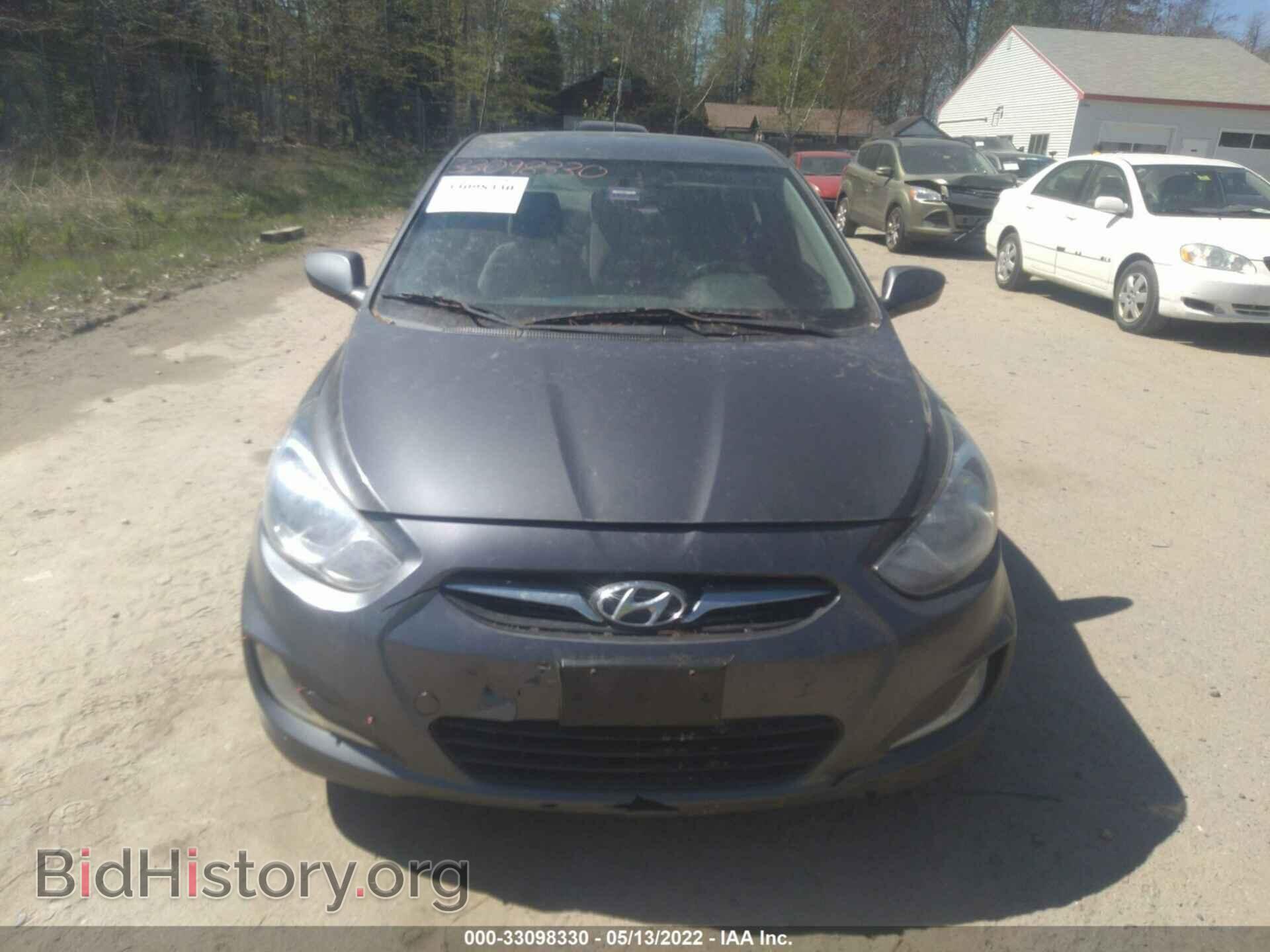 2012 HYUNDAI ACCENT - VIN: KMHCU4AE0CU143607 - Фото 6