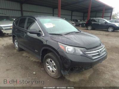 2014 Honda CR-V LX, черный — VIN 2HKRM4H38EH662162, IAAI