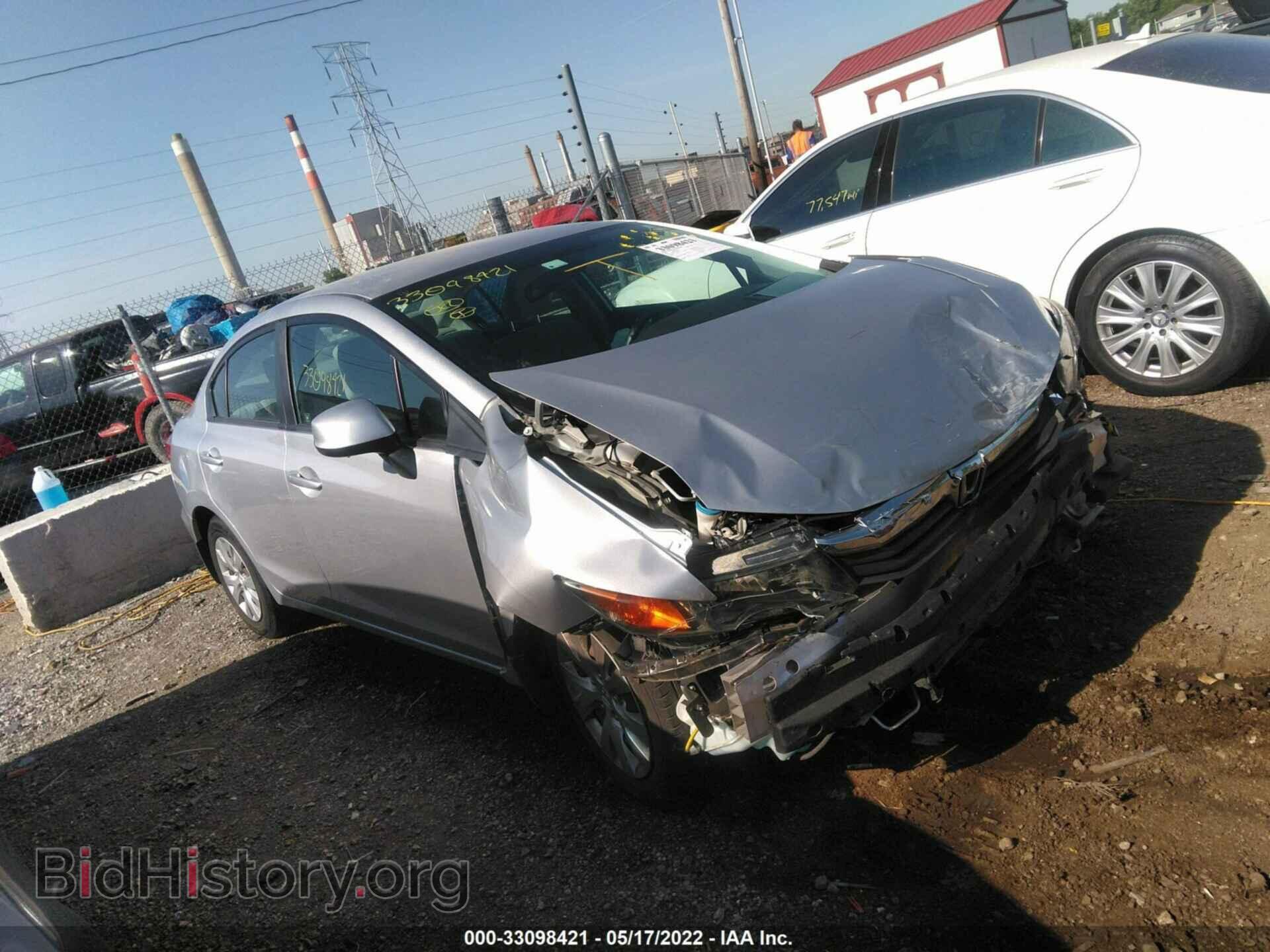 Фотография 19XFB2F50CE054445 - HONDA CIVIC SDN 2012