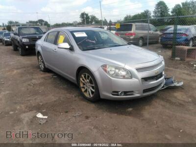2009 Chevrolet MALIBU LTZ, серебристый — VIN 1G1ZK57BX9F165692, IAAI