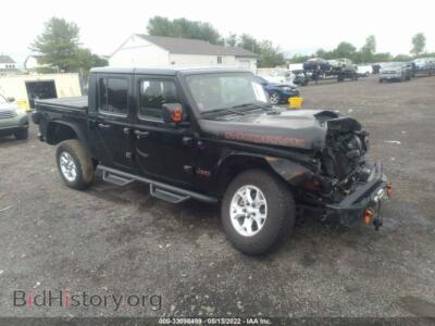 2021 Jeep GLADIATOR Mojave, черный — VIN 1C6JJTEG0ML535060, IAAI