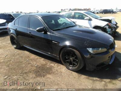 2008 BMW 3 SERIES M3, черный — VIN WBSVA93578E216143, IAAI
