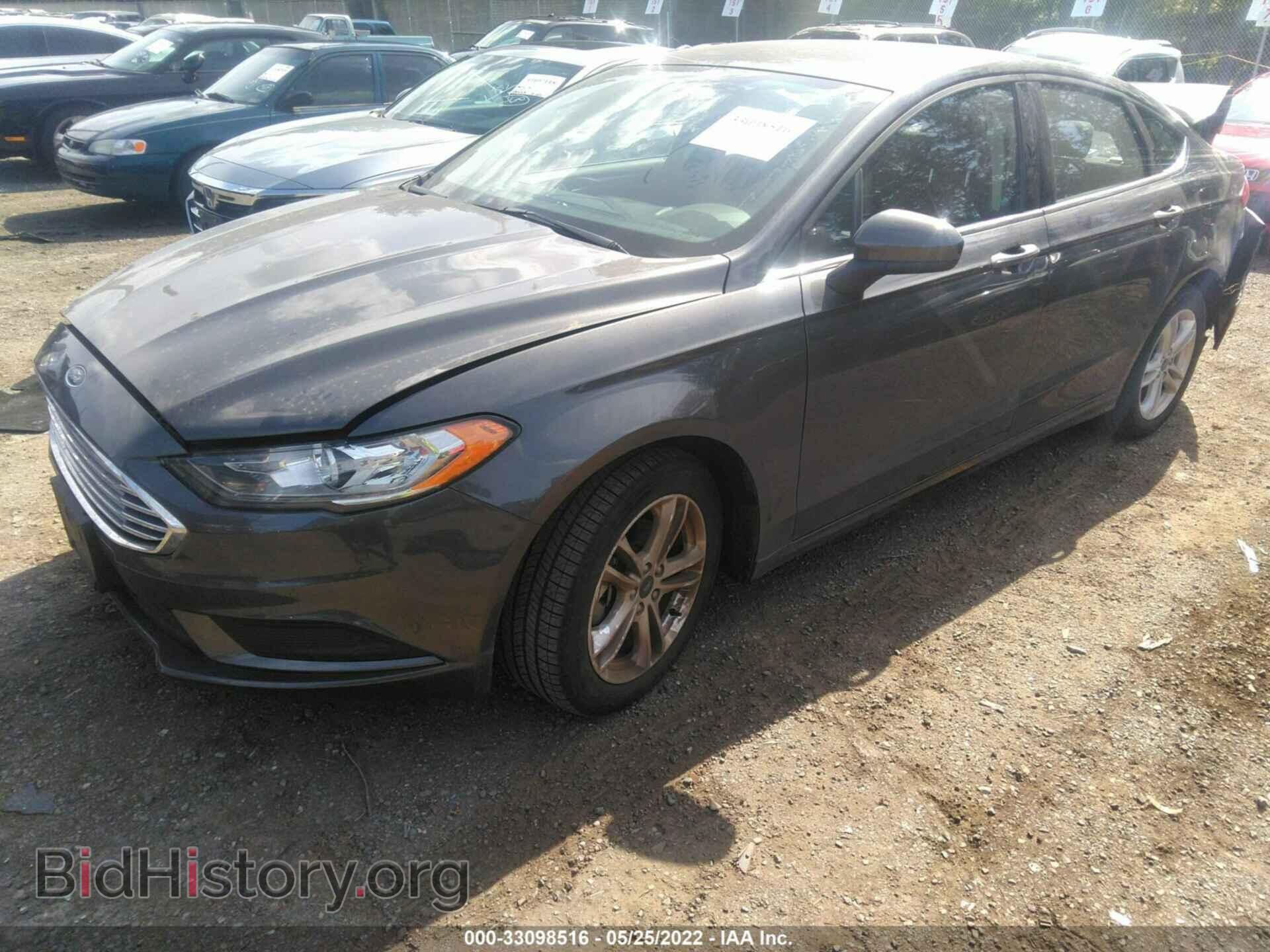 2018 FORD FUSION - VIN: 3FA6P0HD8JR156937 - Фото 2