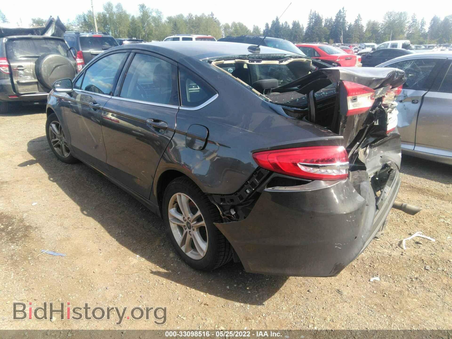 2018 FORD FUSION - VIN: 3FA6P0HD8JR156937 - Фото 3