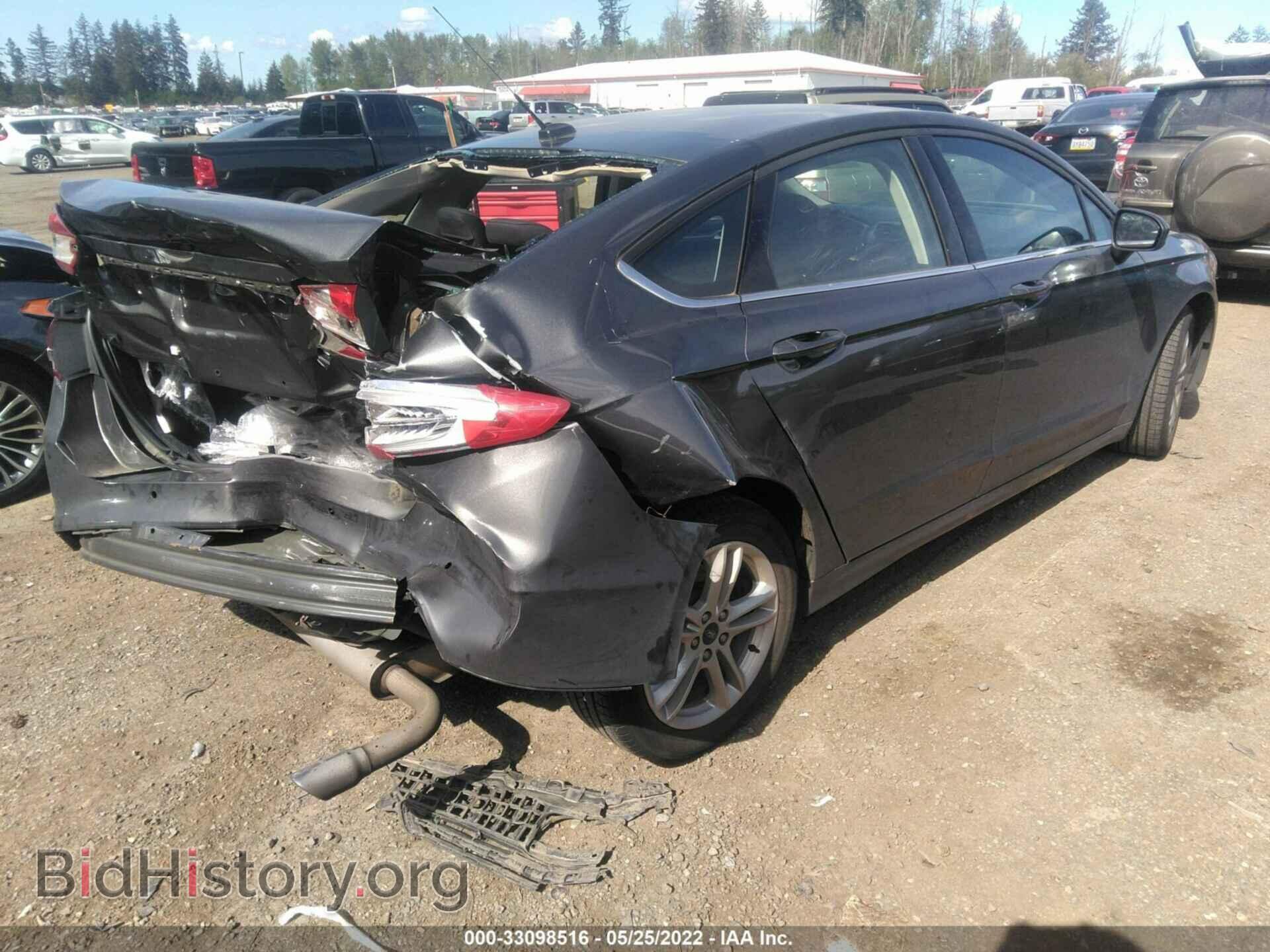 2018 FORD FUSION - VIN: 3FA6P0HD8JR156937 - Фото 4