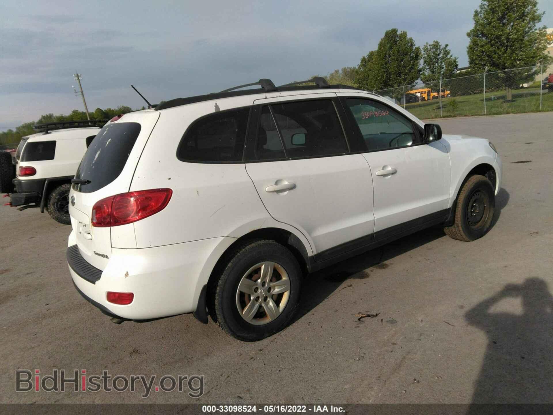 2009 HYUNDAI SANTA FE - VIN: 5NMSG13D49H317432 - Фото 4