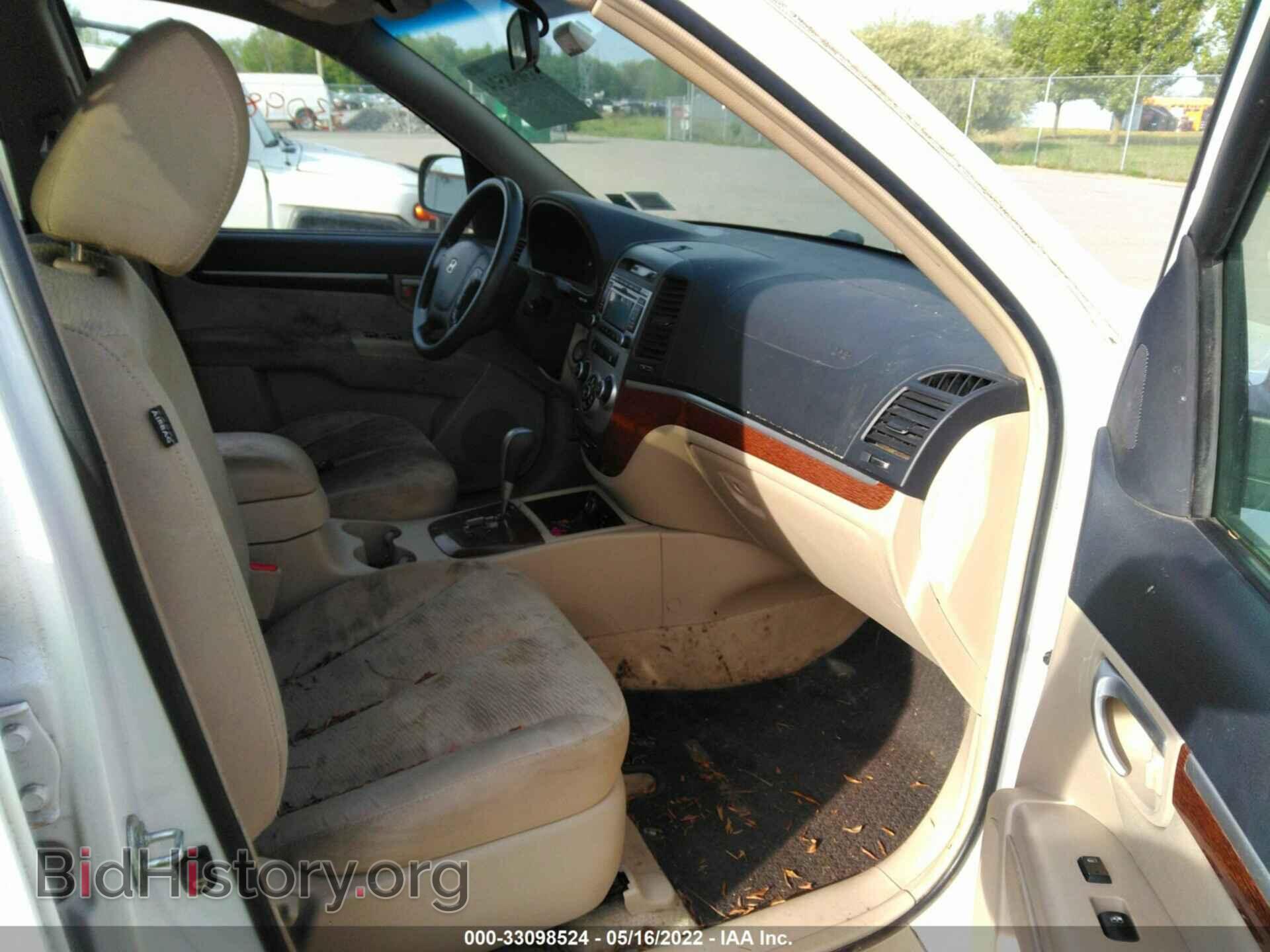 2009 HYUNDAI SANTA FE - VIN: 5NMSG13D49H317432 - Фото 5