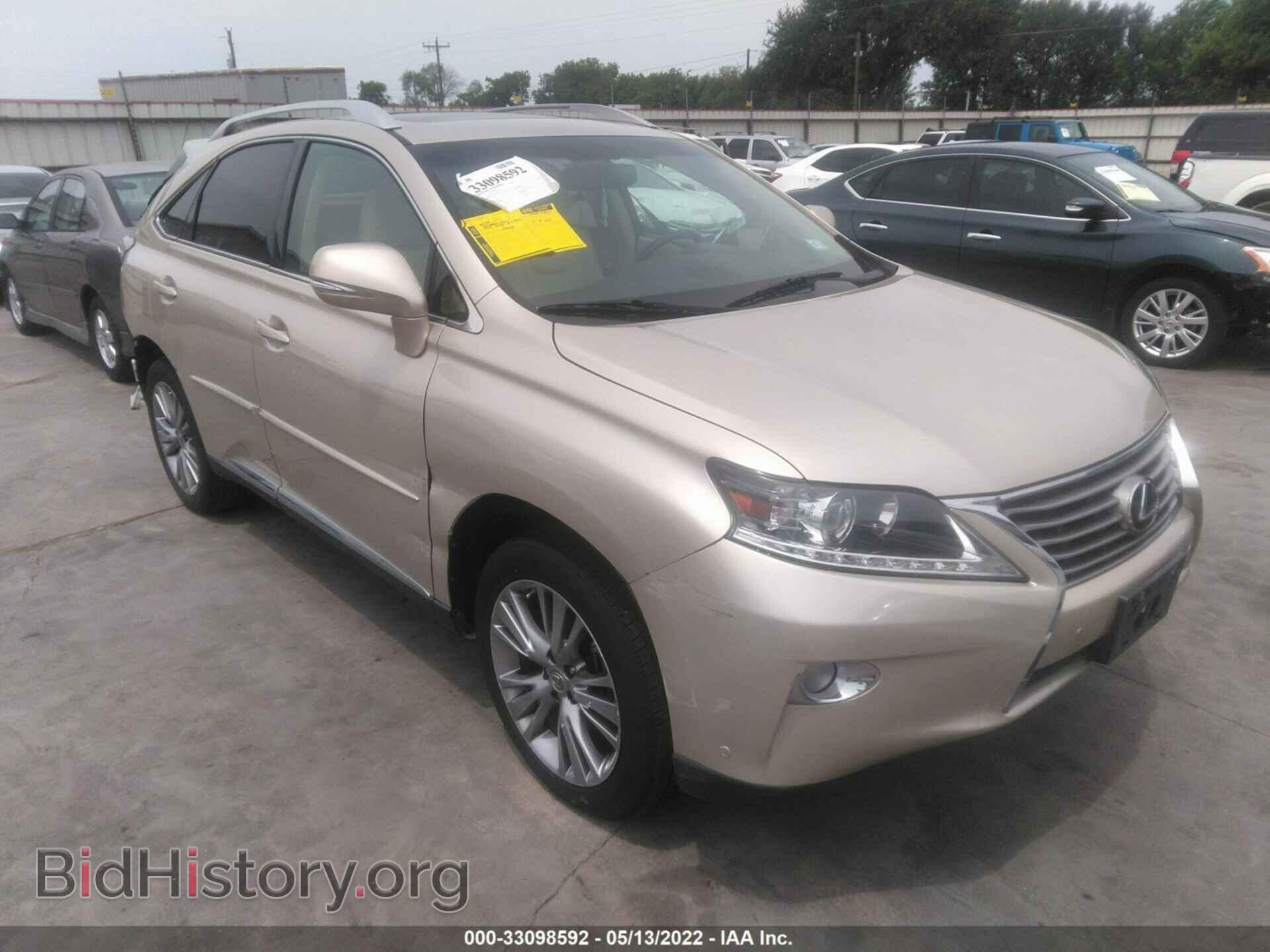 Фотография 2T2ZK1BAXDC102037 - LEXUS RX 350 2013