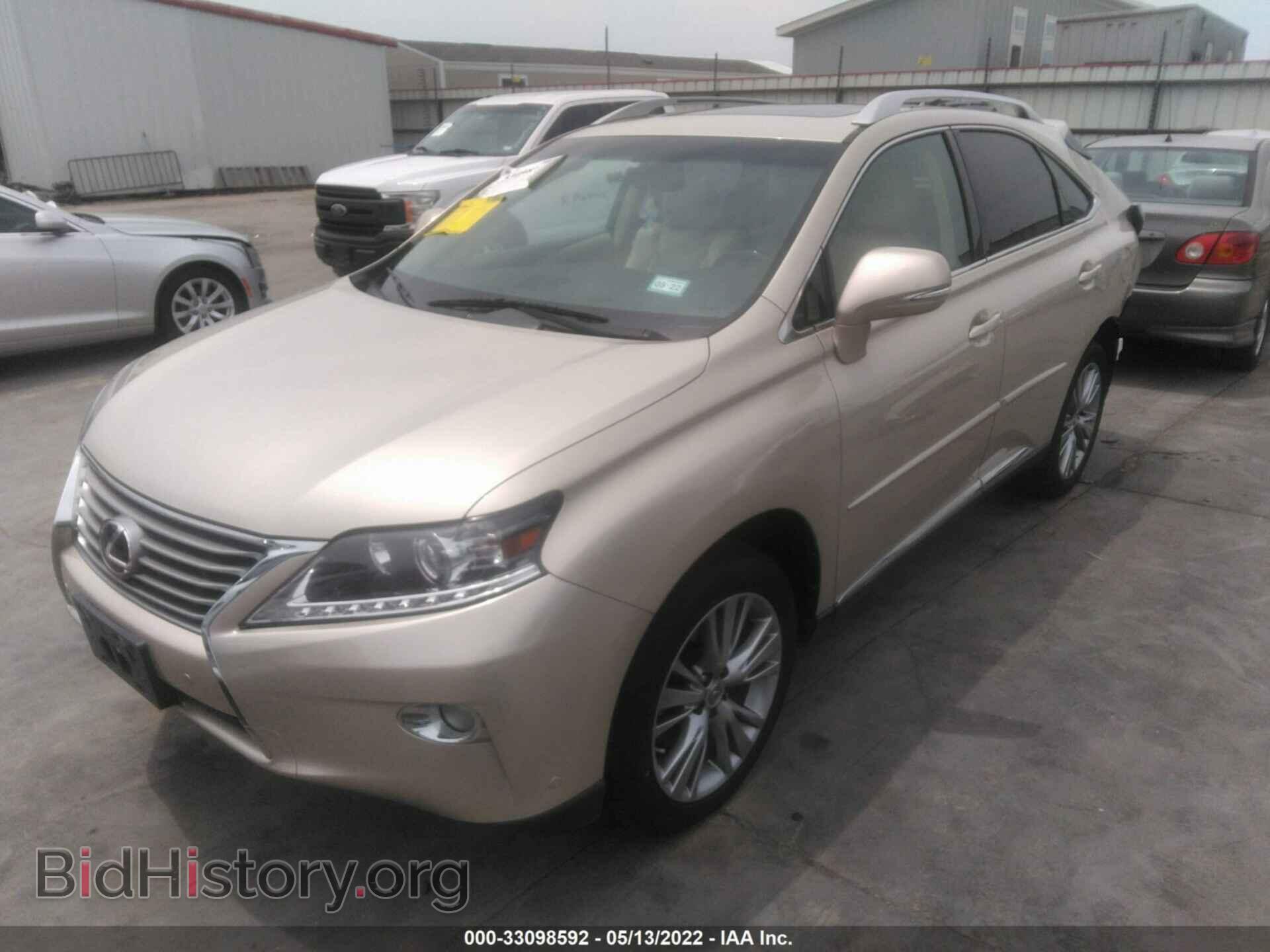 2013 LEXUS RX 350 - VIN: 2T2ZK1BAXDC102037 - Фото 2