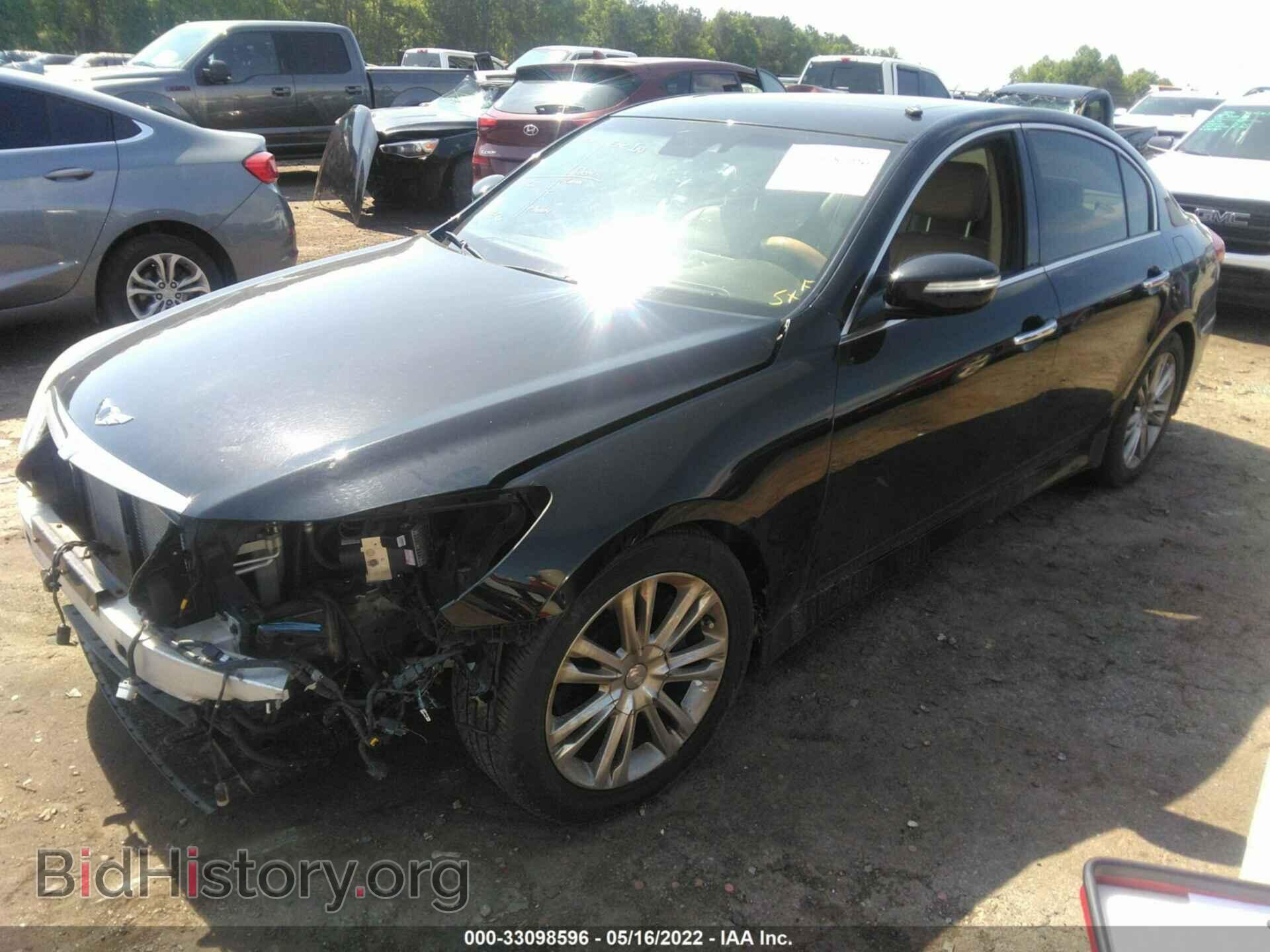 2012 HYUNDAI GENESIS - VIN: KMHGC4DD6CU206829 - Фото 2