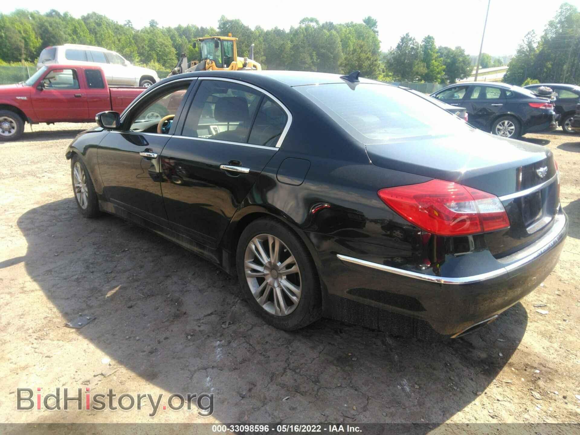 2012 HYUNDAI GENESIS - VIN: KMHGC4DD6CU206829 - Фото 3