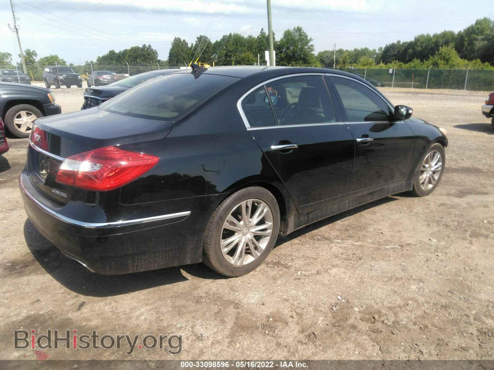 2012 HYUNDAI GENESIS - VIN: KMHGC4DD6CU206829 - Фото 4