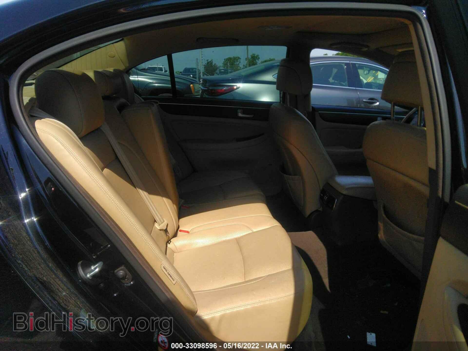 2012 HYUNDAI GENESIS - VIN: KMHGC4DD6CU206829 - Фото 8
