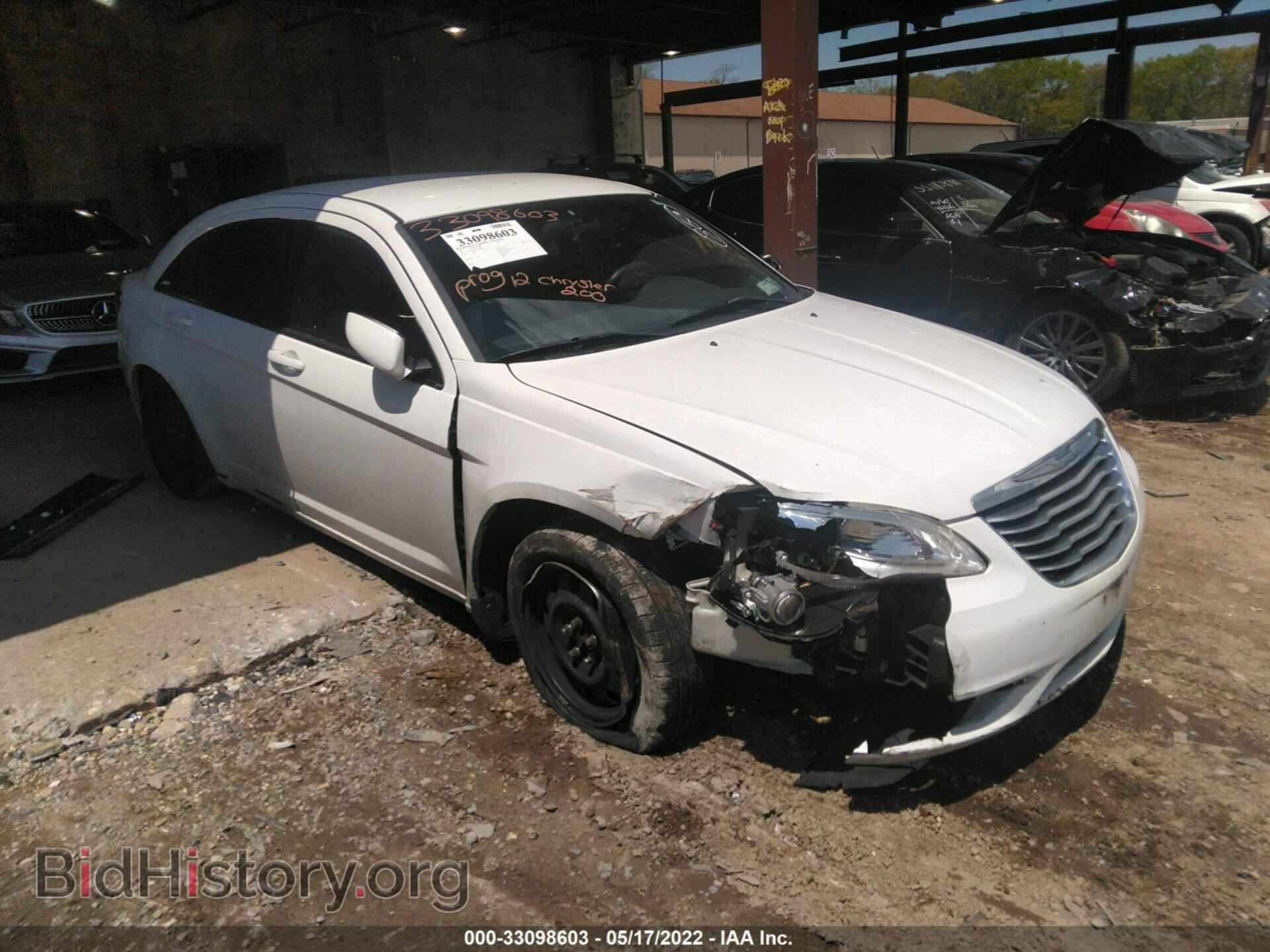 Photo 1C3CCBAB6CN127668 - CHRYSLER 200 2012