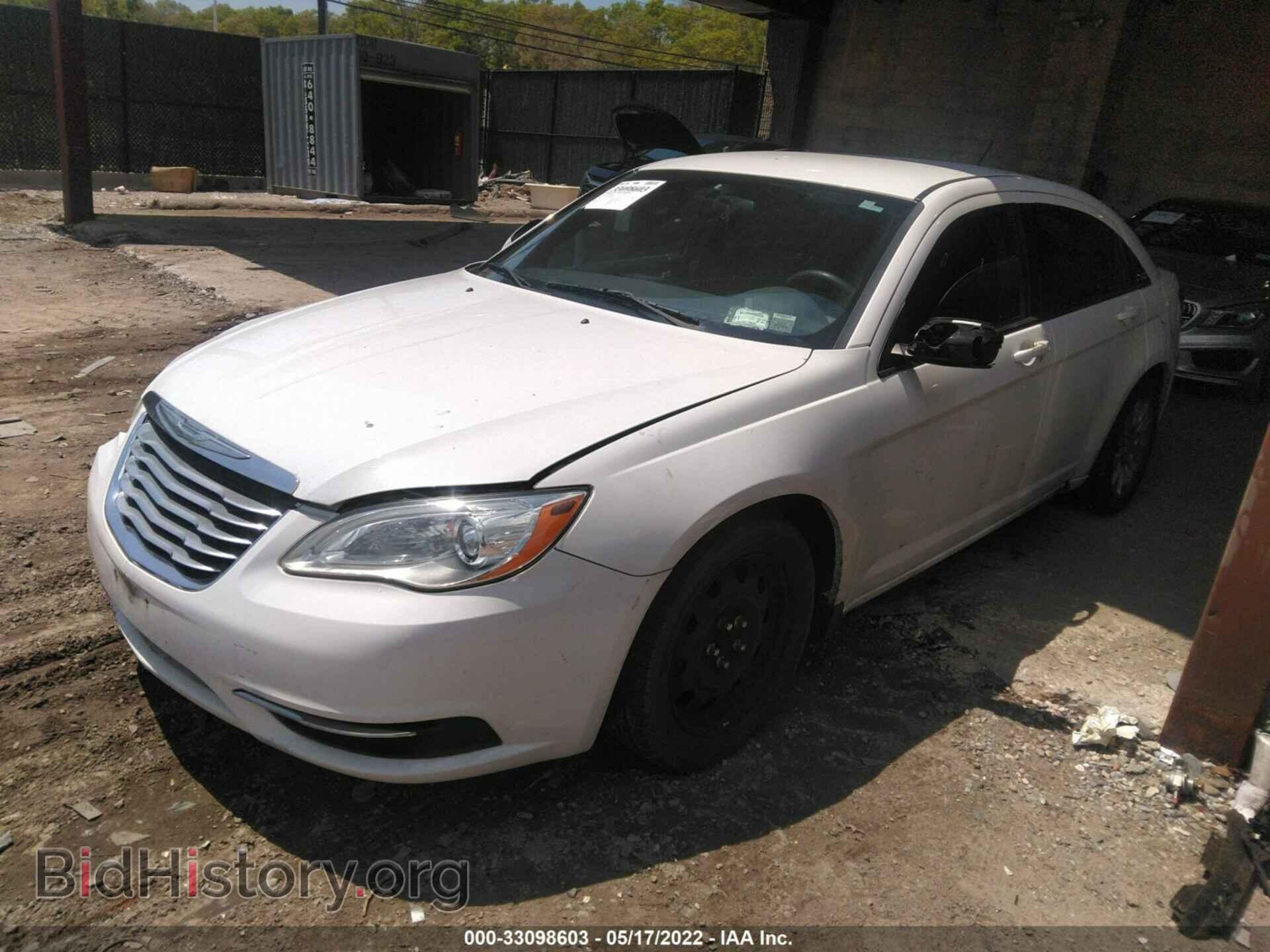 2012 CHRYSLER 200 - VIN: 1C3CCBAB6CN127668 - Фото 2