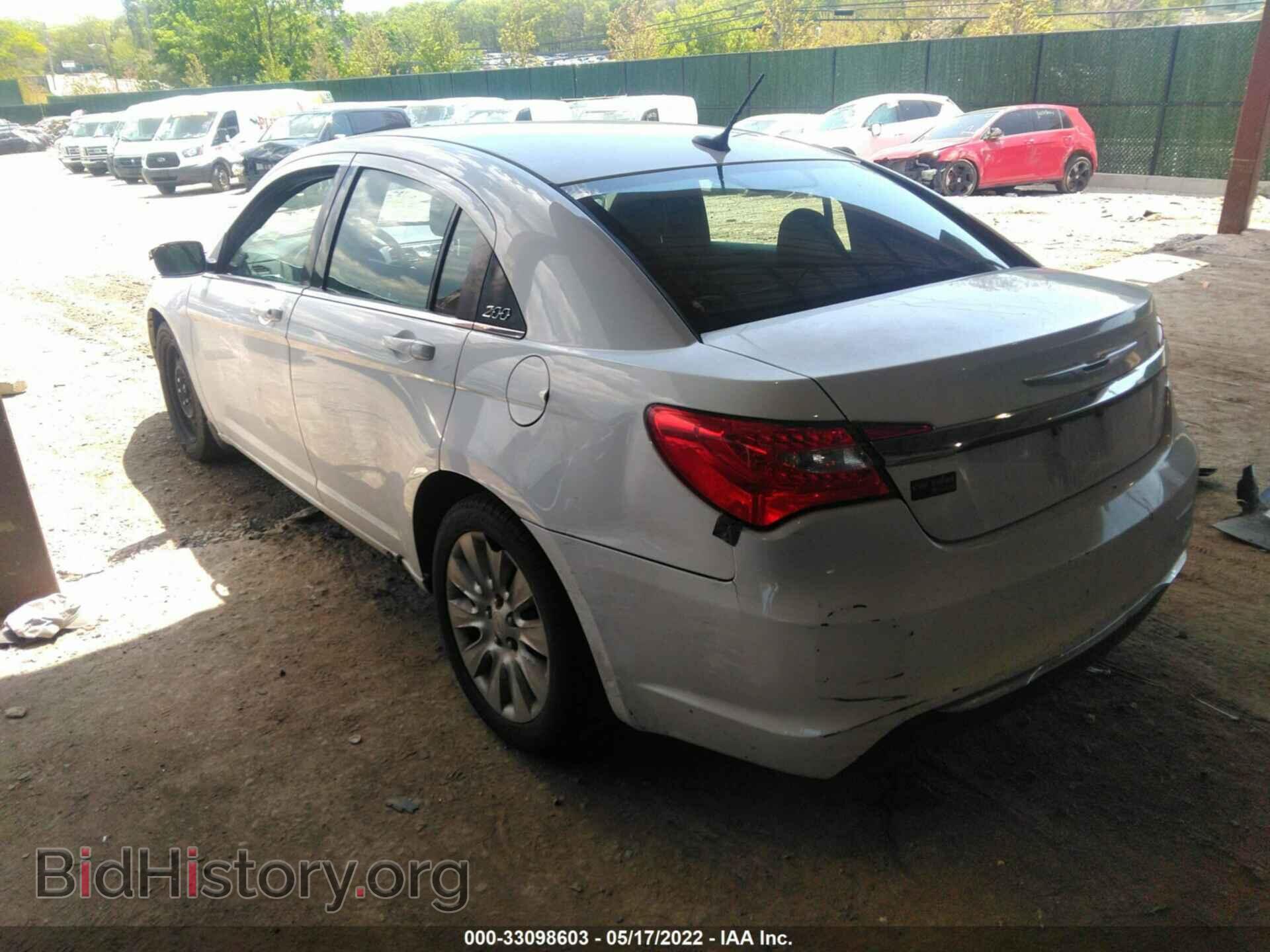 2012 CHRYSLER 200 - VIN: 1C3CCBAB6CN127668 - Фото 3