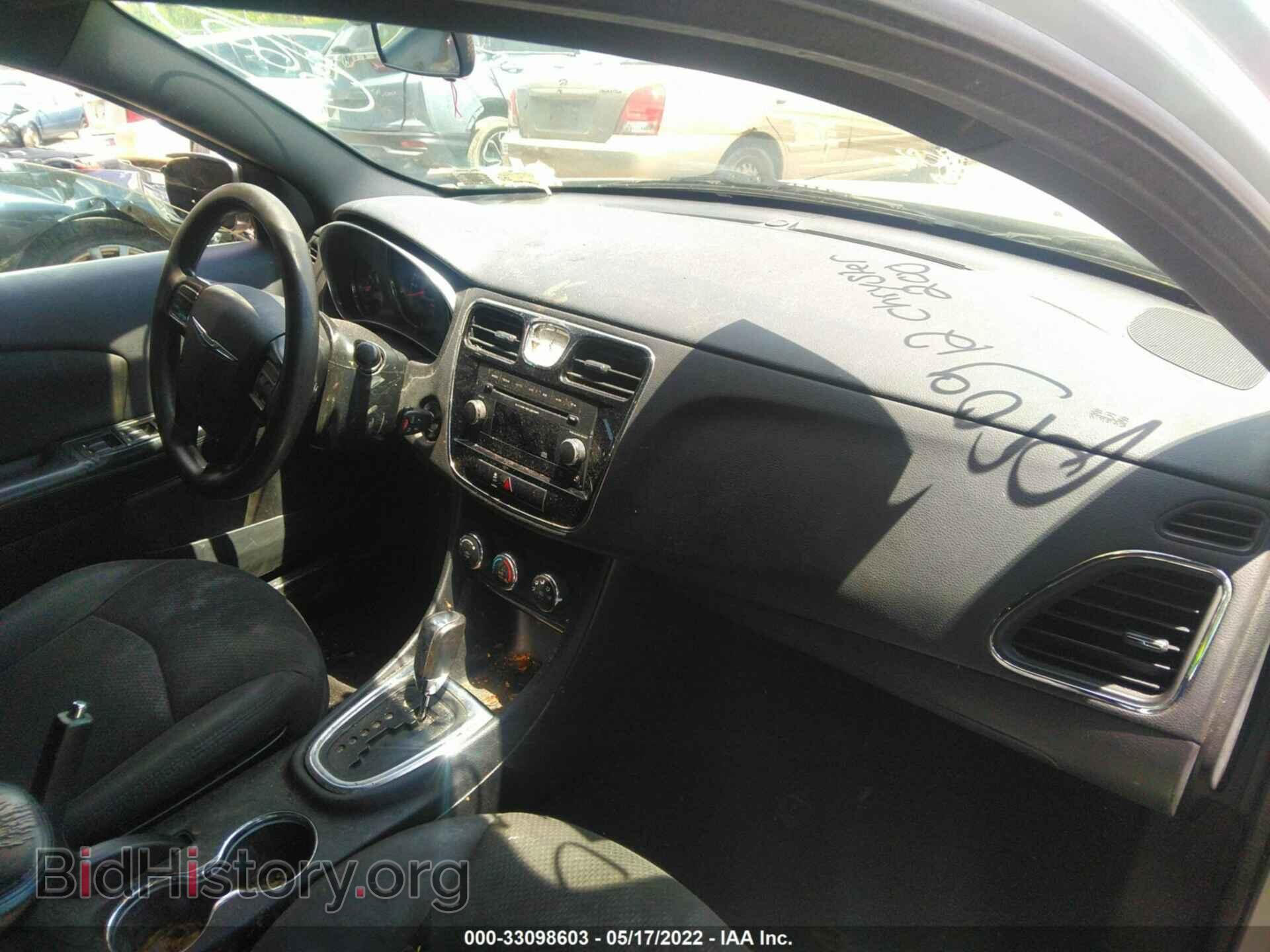 2012 CHRYSLER 200 - VIN: 1C3CCBAB6CN127668 - Фото 5