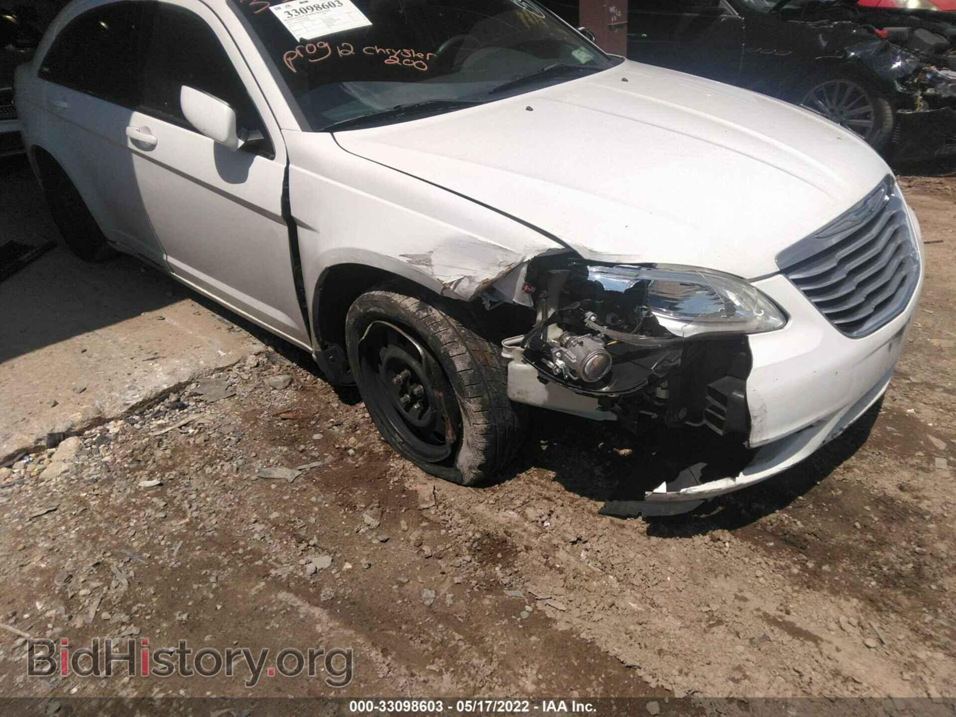 2012 CHRYSLER 200 - VIN: 1C3CCBAB6CN127668 - Фото 6