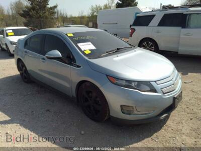 2013 Chevrolet VOLT, голубой — VIN 1G1RA6E44DU131510, IAAI